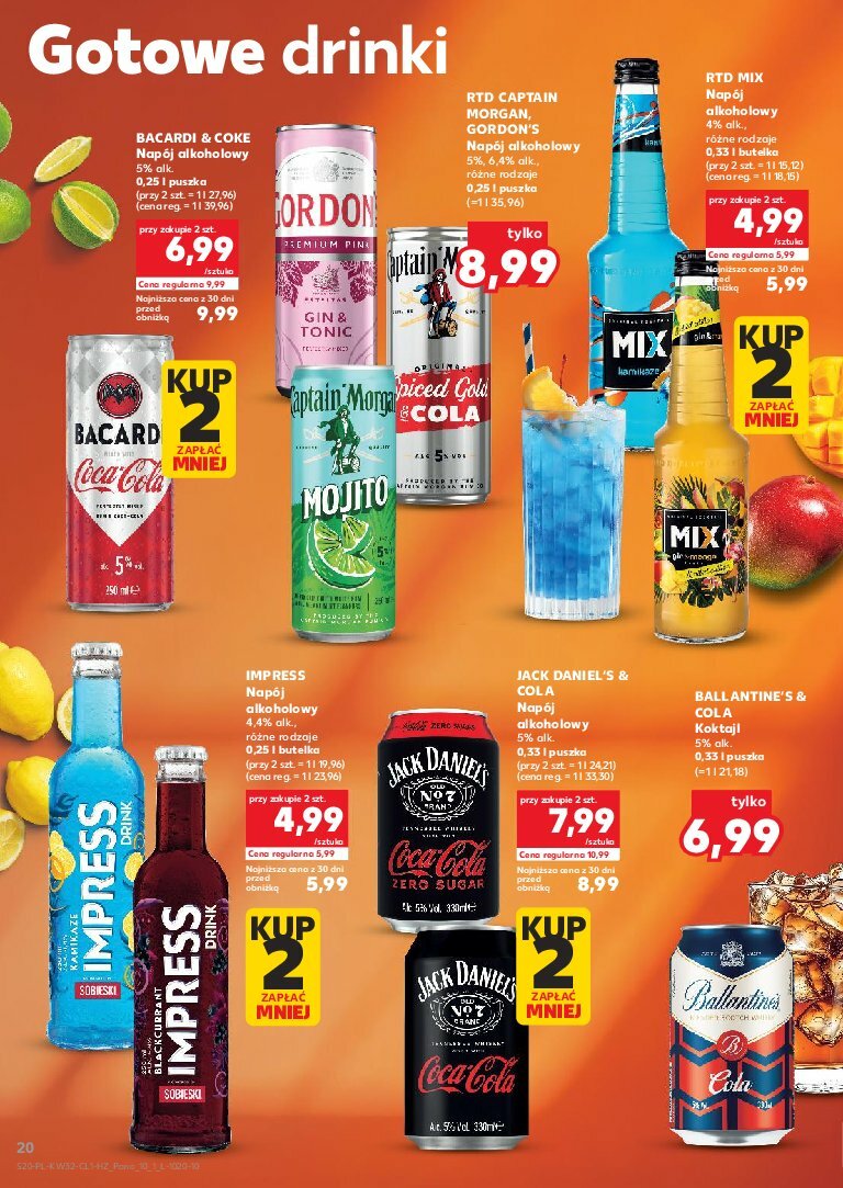 kaufland - Gazetka Kaufland - Barek - ważna od 07.08. do 20.08. - page: 20