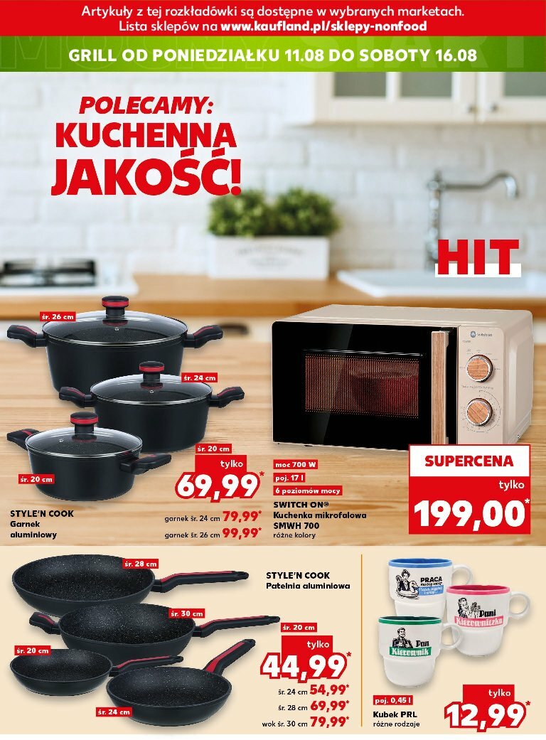kaufland - Gazetka Kaufland - Mega Okazje - ważna od 07.08. do 12.08. - page: 14