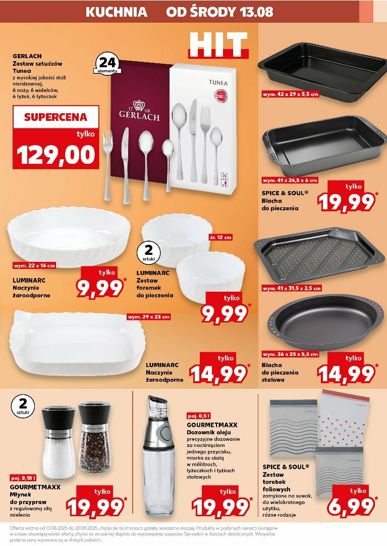 kaufland - Gazetka Kaufland - Mega okazje - ważna od 13.08. do 20.08. - page: 13