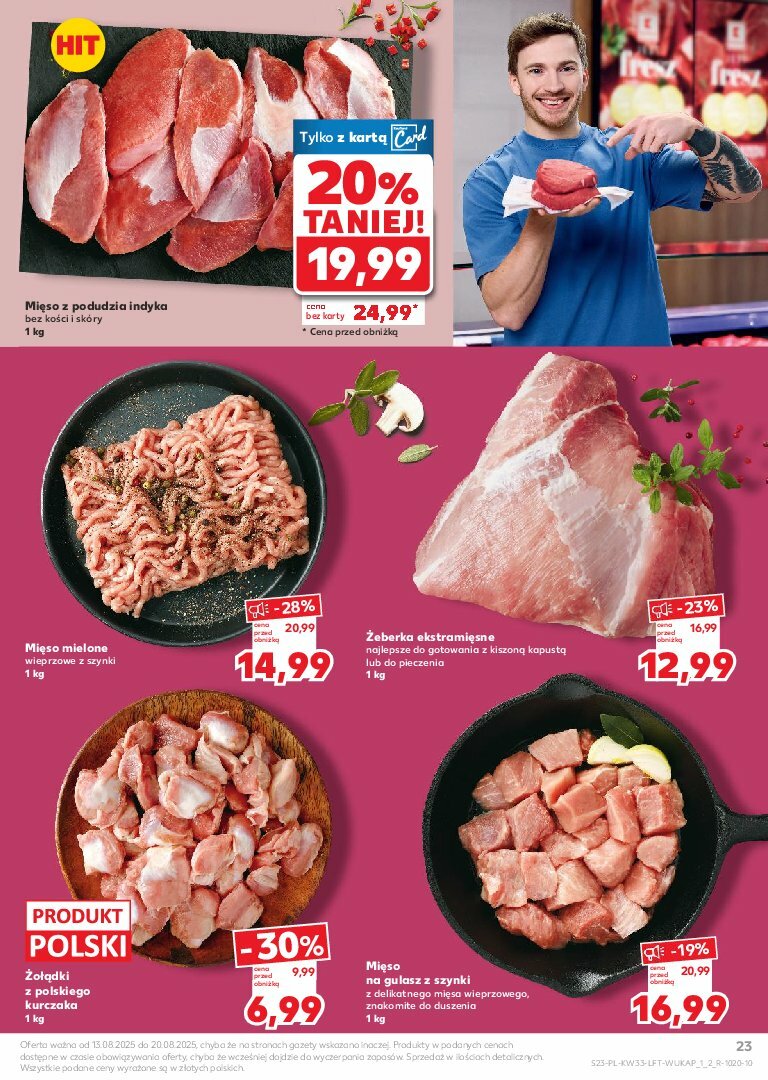 kaufland - Gazetka Kaufland - ważna od 13.08. do 20.08. - page: 23
