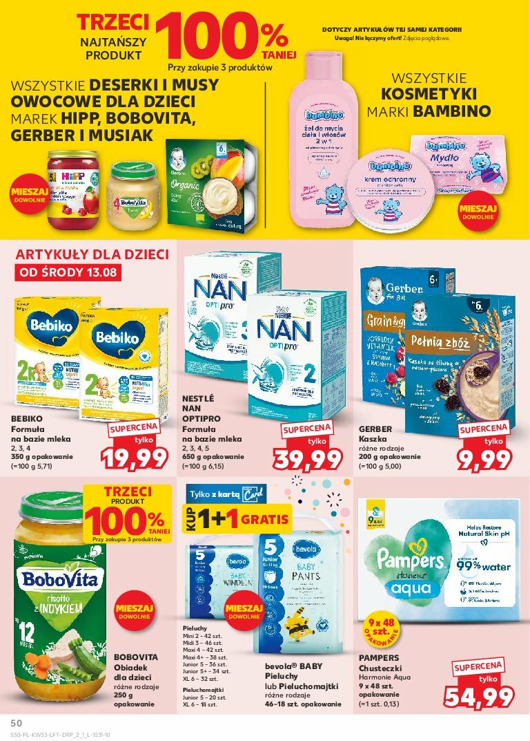 kaufland - Gazetka Kaufland - ważna od 13.08. do 20.08. - page: 50