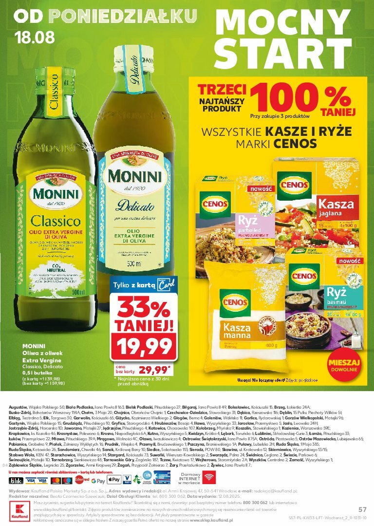 kaufland - Gazetka Kaufland - ważna od 13.08. do 20.08. - page: 57