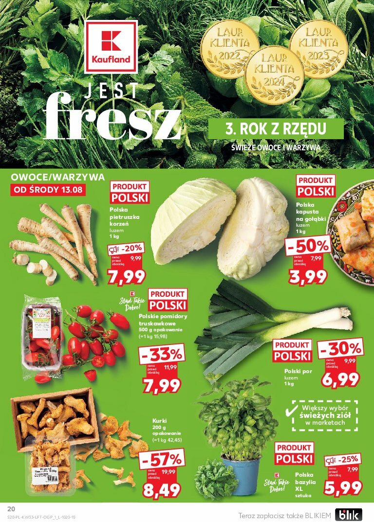 kaufland - Gazetka Kaufland - ważna od 13.08. do 20.08. - page: 20