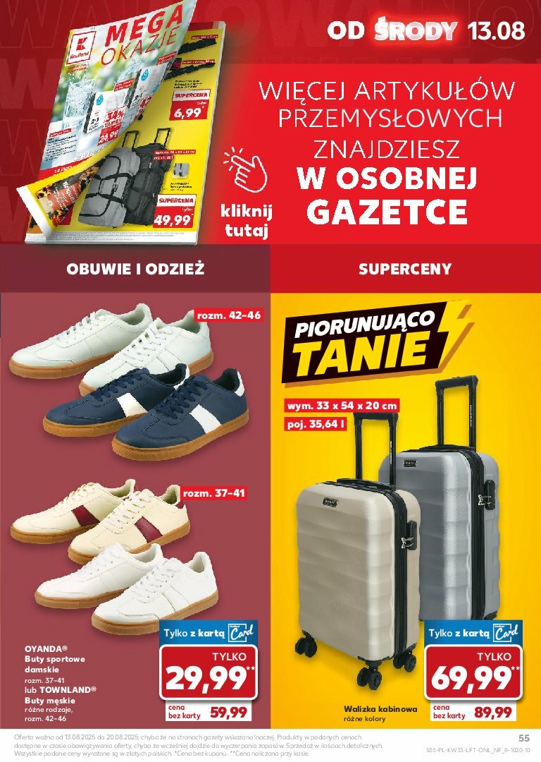kaufland - Gazetka Kaufland - ważna od 13.08. do 20.08. - page: 55