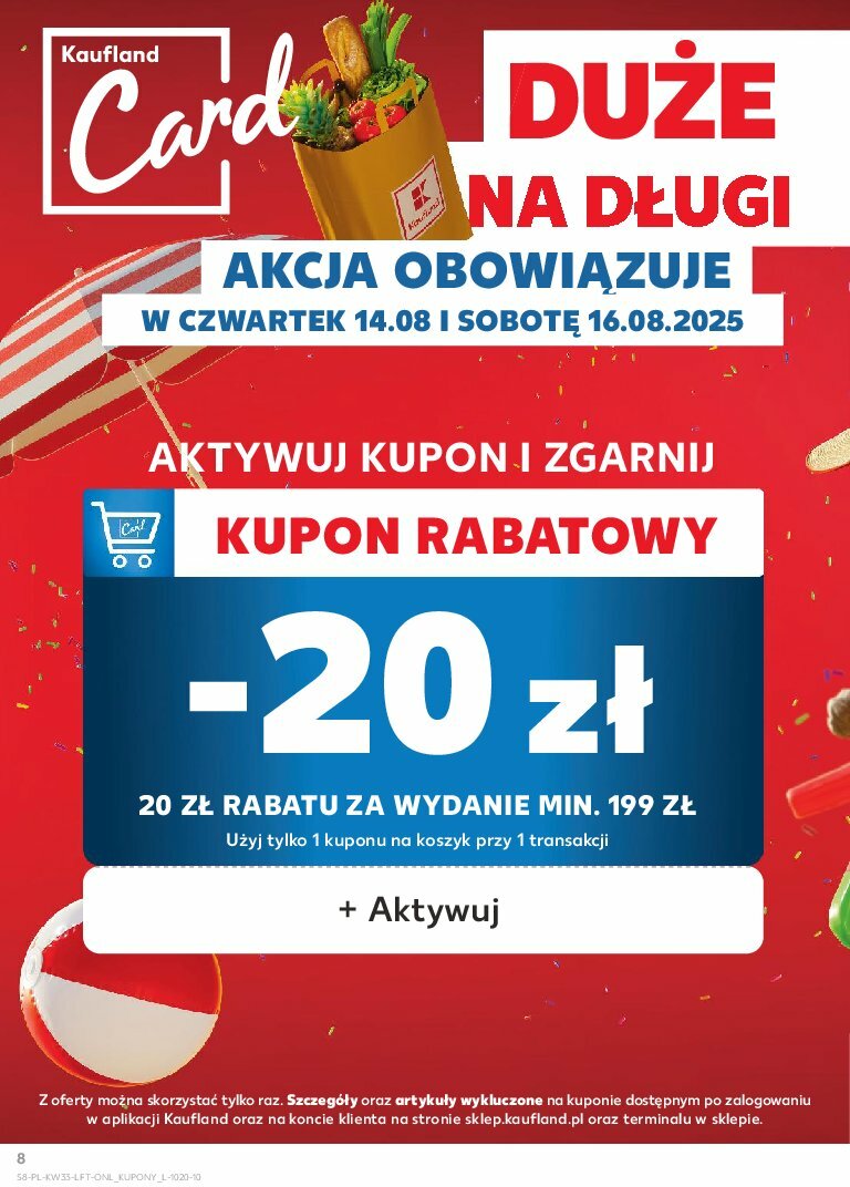kaufland - Gazetka Kaufland - ważna od 13.08. do 20.08. - page: 8