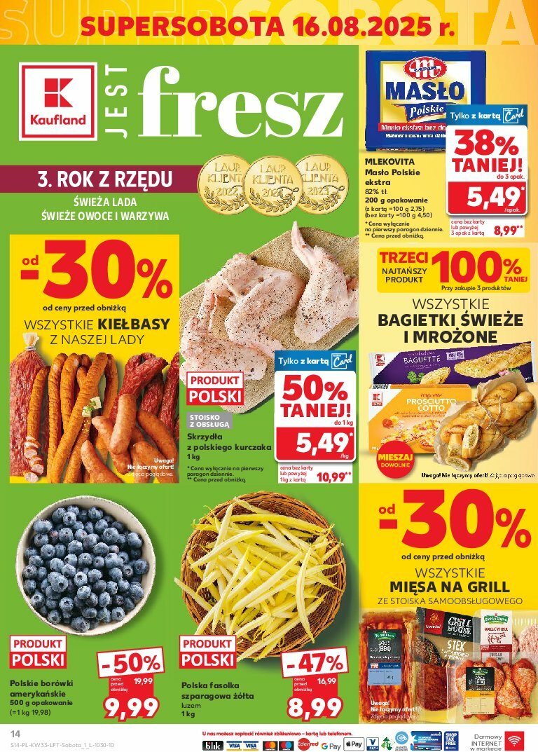 kaufland - Gazetka Kaufland - ważna od 13.08. do 20.08. - page: 14