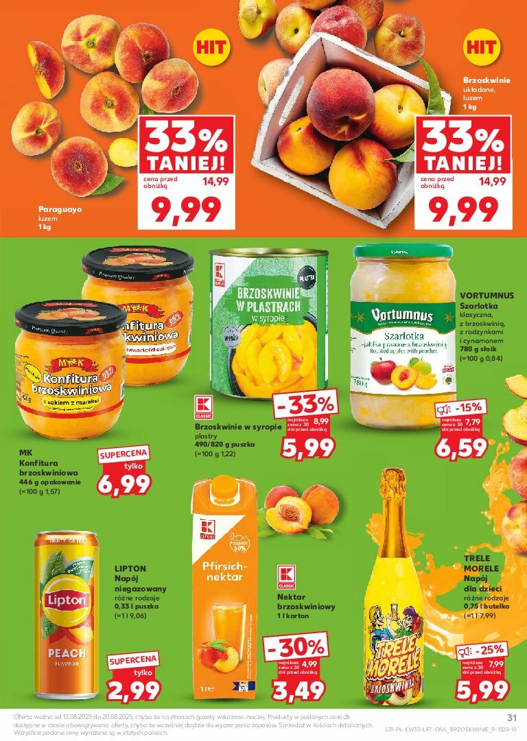 kaufland - Gazetka Kaufland - ważna od 13.08. do 20.08. - page: 31