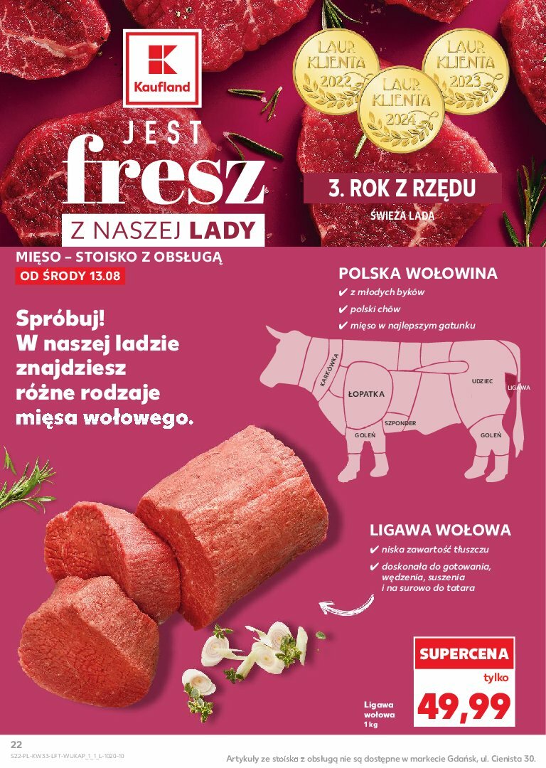 kaufland - Gazetka Kaufland - ważna od 13.08. do 20.08. - page: 22