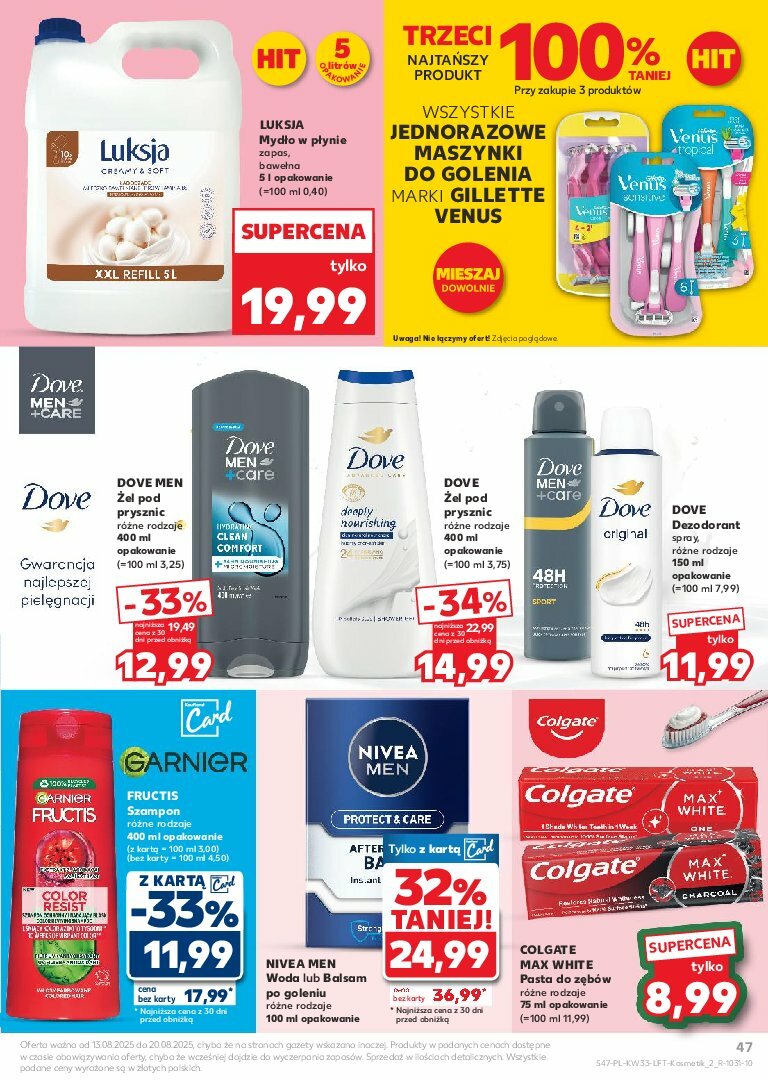 kaufland - Gazetka Kaufland - ważna od 13.08. do 20.08. - page: 47
