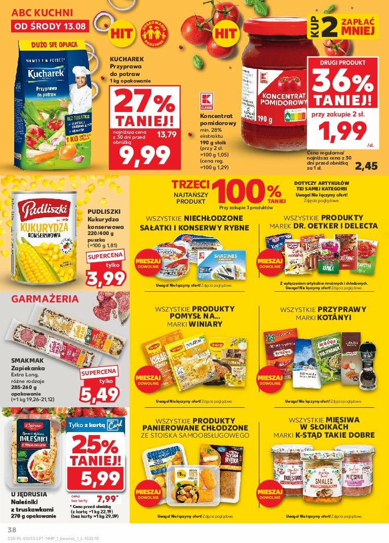 kaufland - Gazetka Kaufland - ważna od 13.08. do 20.08. - page: 38