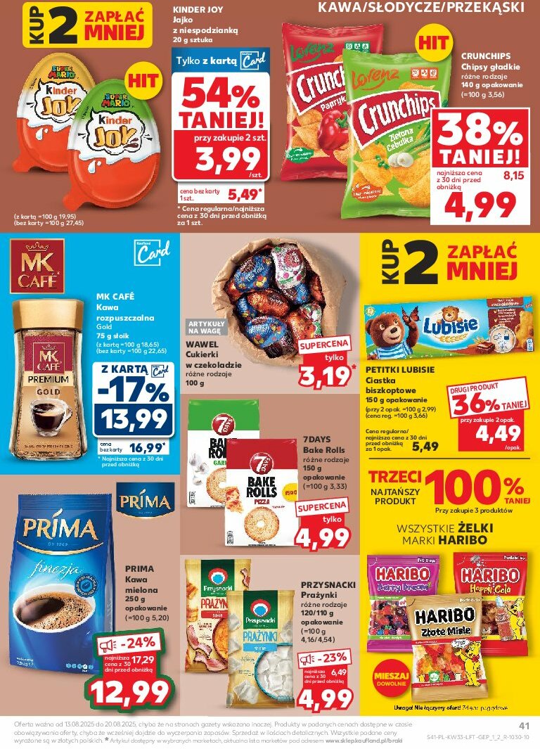 kaufland - Gazetka Kaufland - ważna od 13.08. do 20.08. - page: 41