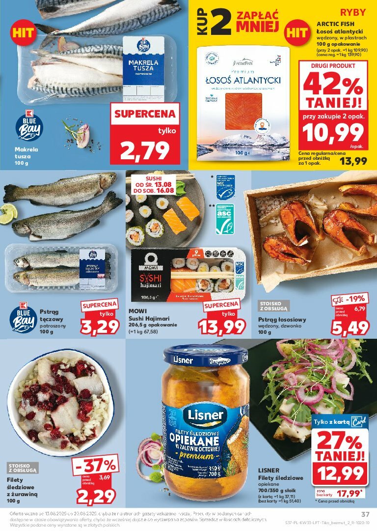 kaufland - Gazetka Kaufland - ważna od 13.08. do 20.08. - page: 37
