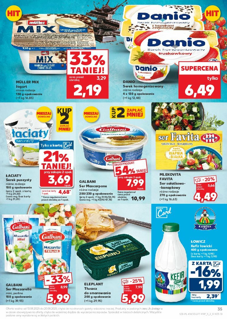 kaufland - Gazetka Kaufland - ważna od 13.08. do 20.08. - page: 35