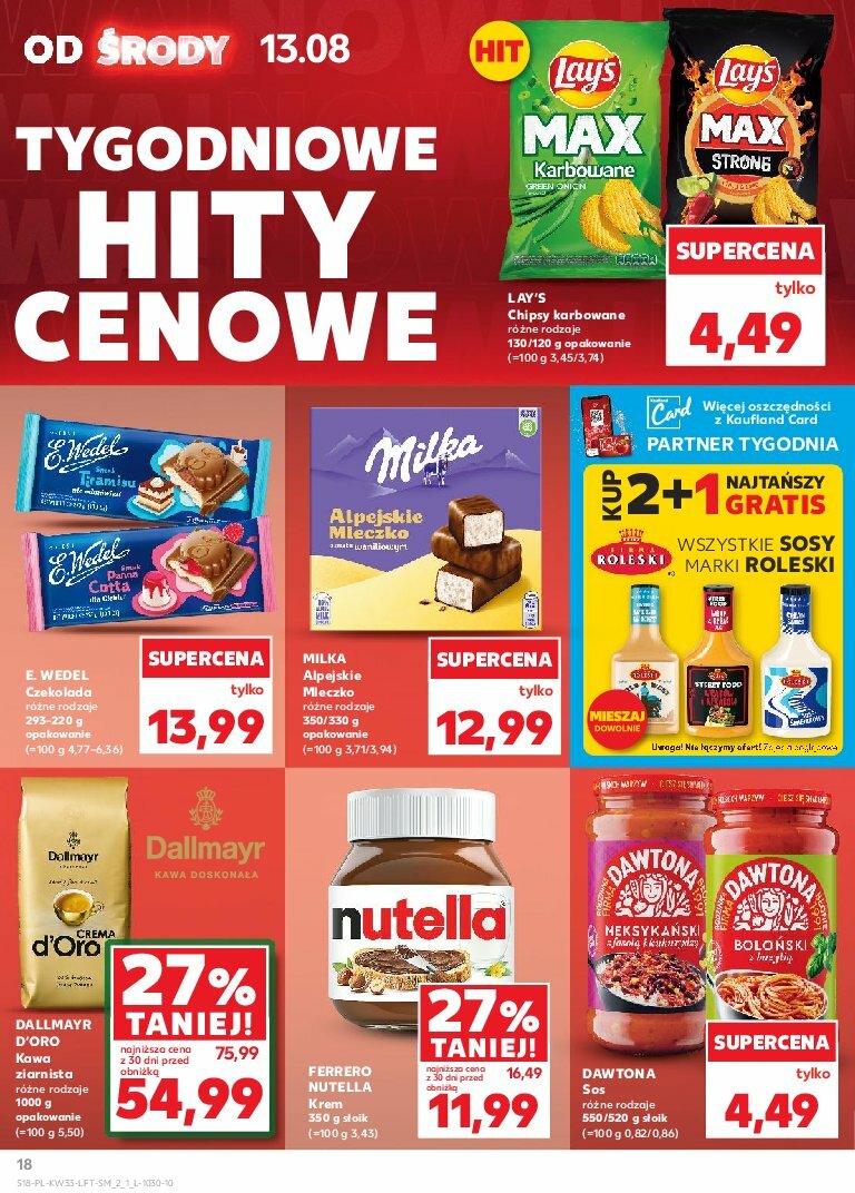 kaufland - Gazetka Kaufland - ważna od 13.08. do 20.08. - page: 18