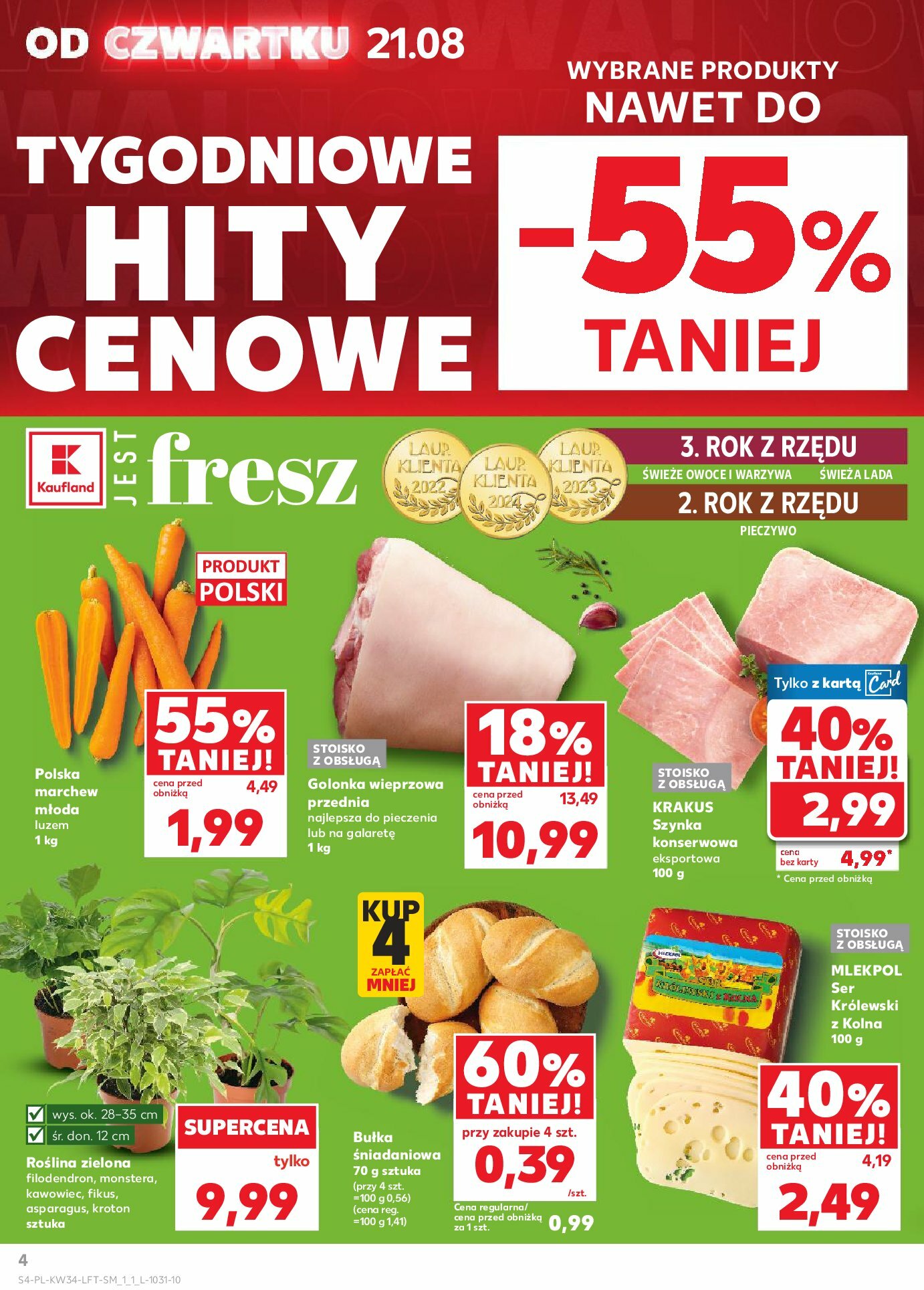 kaufland - Gazetka Kaufland - ważna od 21.08. do 27.08. - page: 4