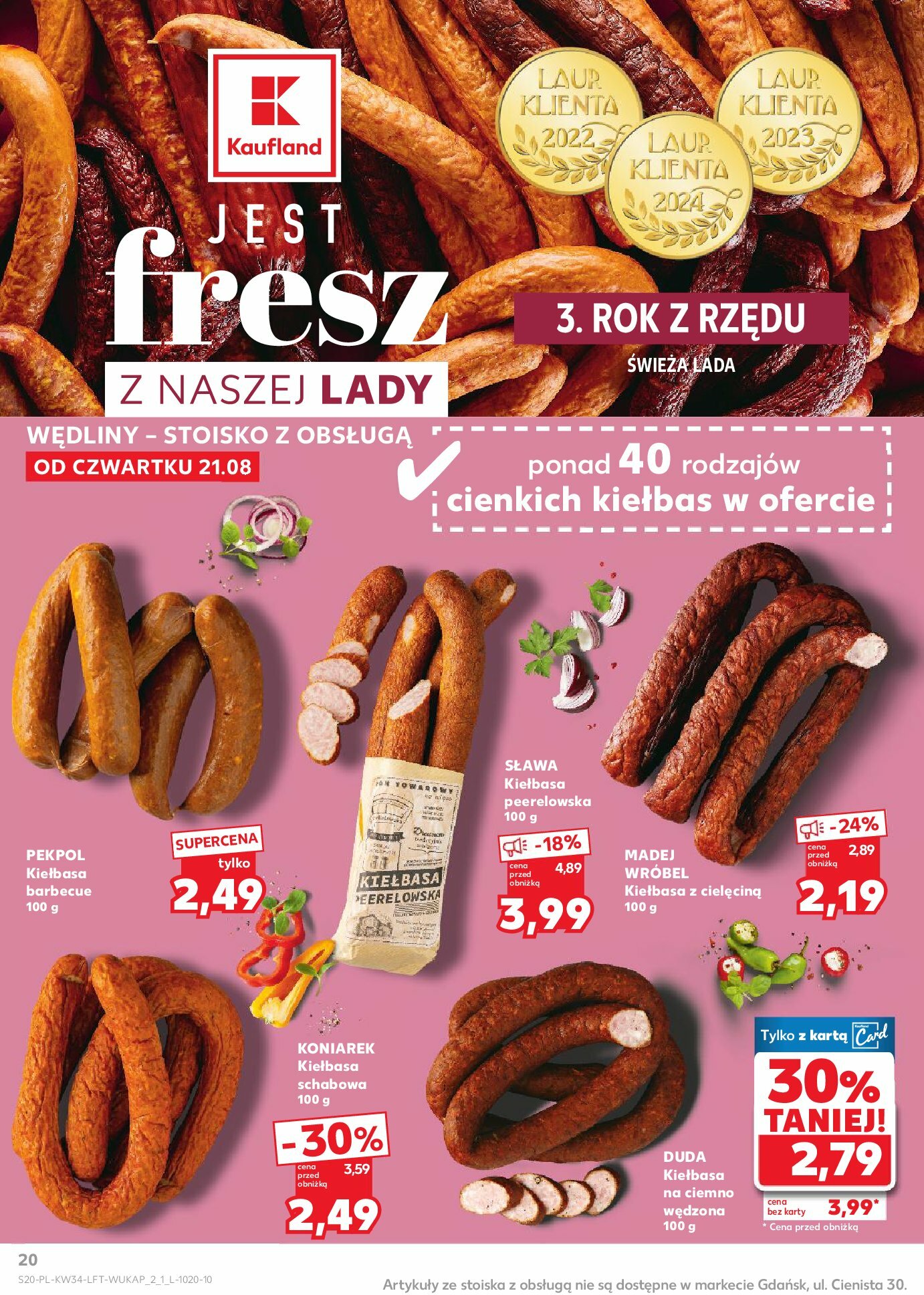 kaufland - Gazetka Kaufland - ważna od 21.08. do 27.08. - page: 20