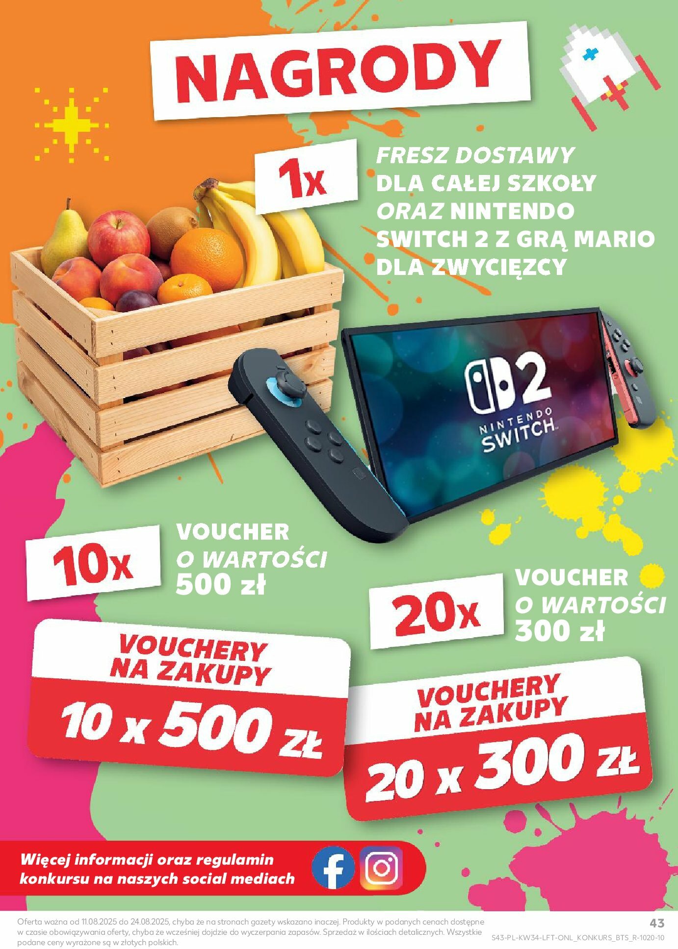 kaufland - Gazetka Kaufland - ważna od 21.08. do 27.08. - page: 43
