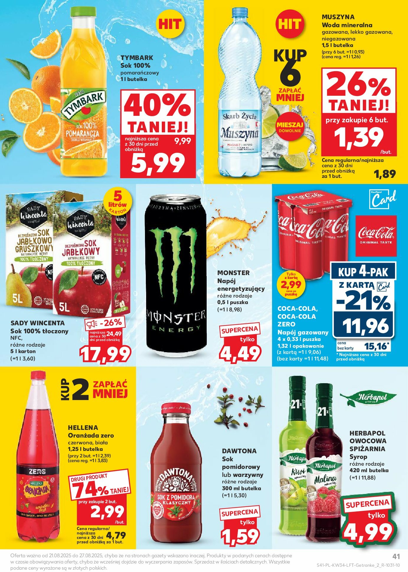 kaufland - Gazetka Kaufland - ważna od 21.08. do 27.08. - page: 41