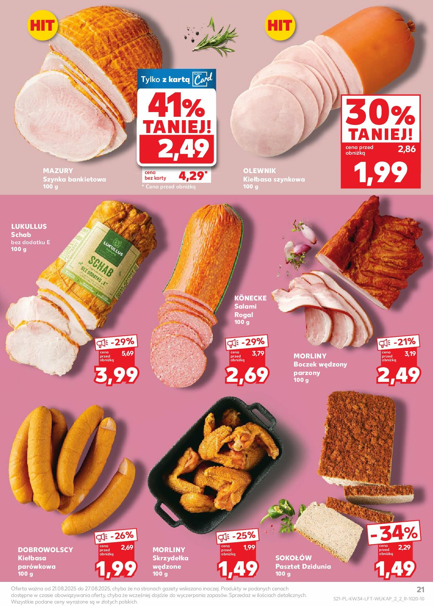 kaufland - Gazetka Kaufland - ważna od 21.08. do 27.08. - page: 21