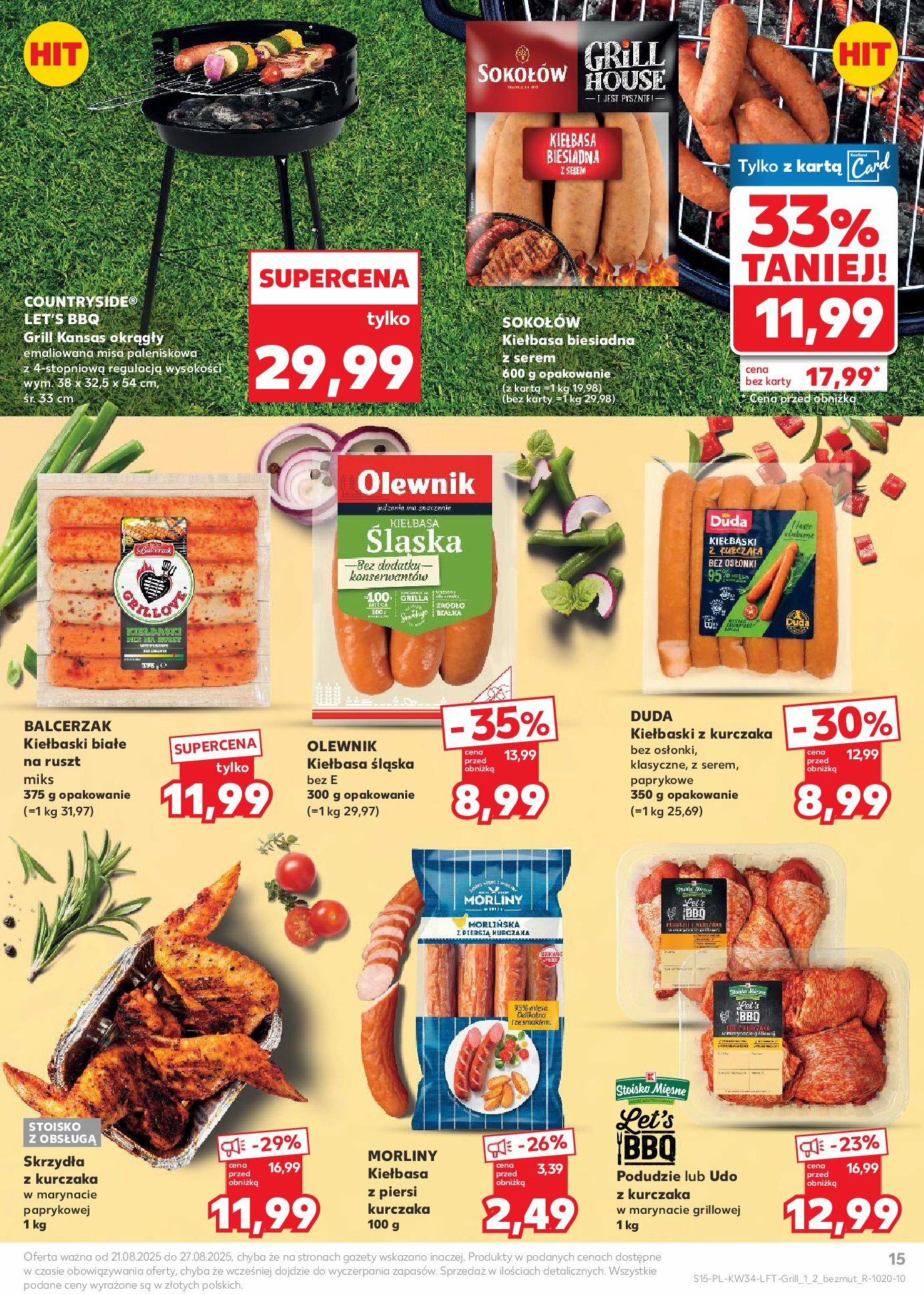 kaufland - Gazetka Kaufland - ważna od 21.08. do 27.08. - page: 15