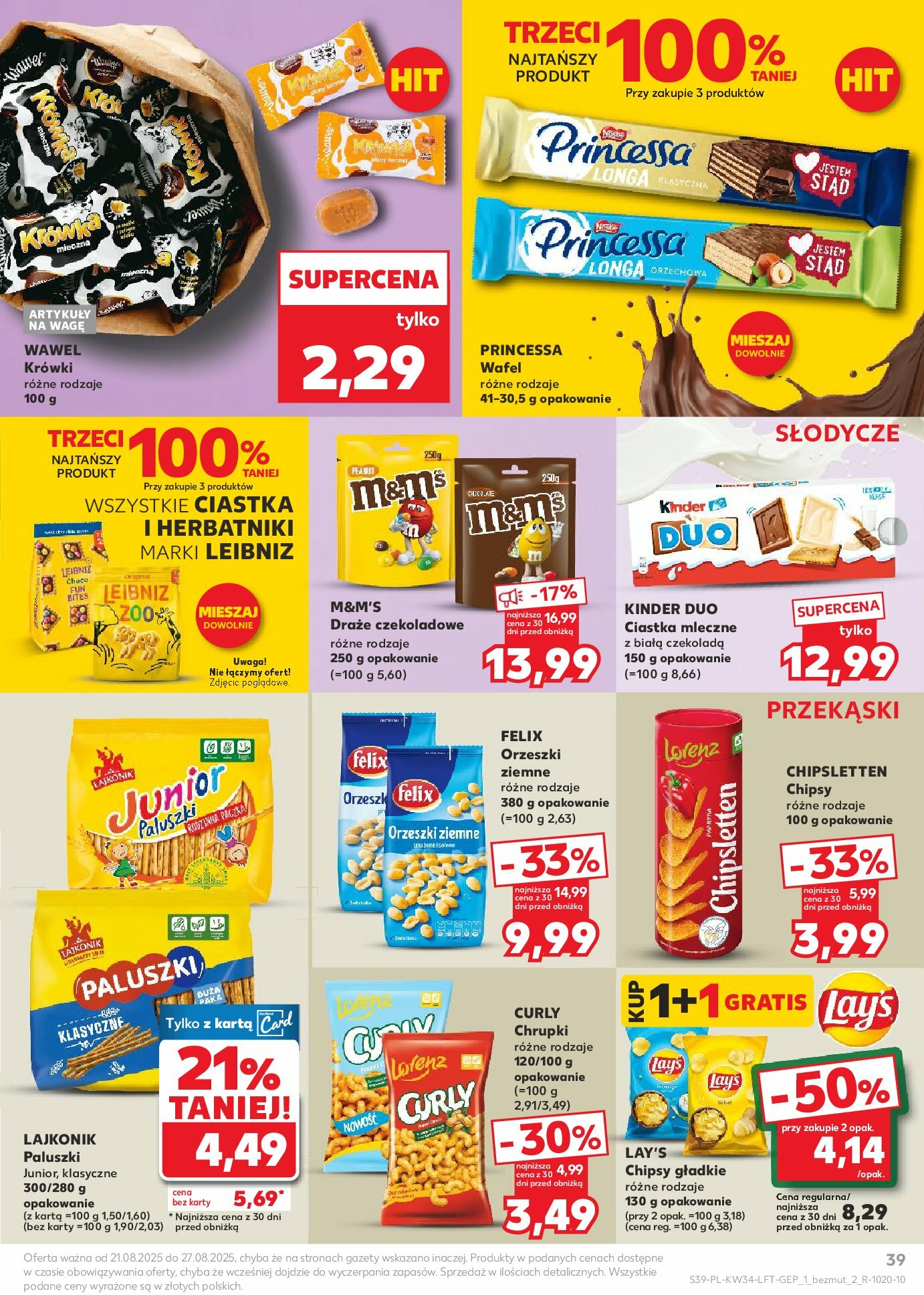 kaufland - Gazetka Kaufland - ważna od 21.08. do 27.08. - page: 39