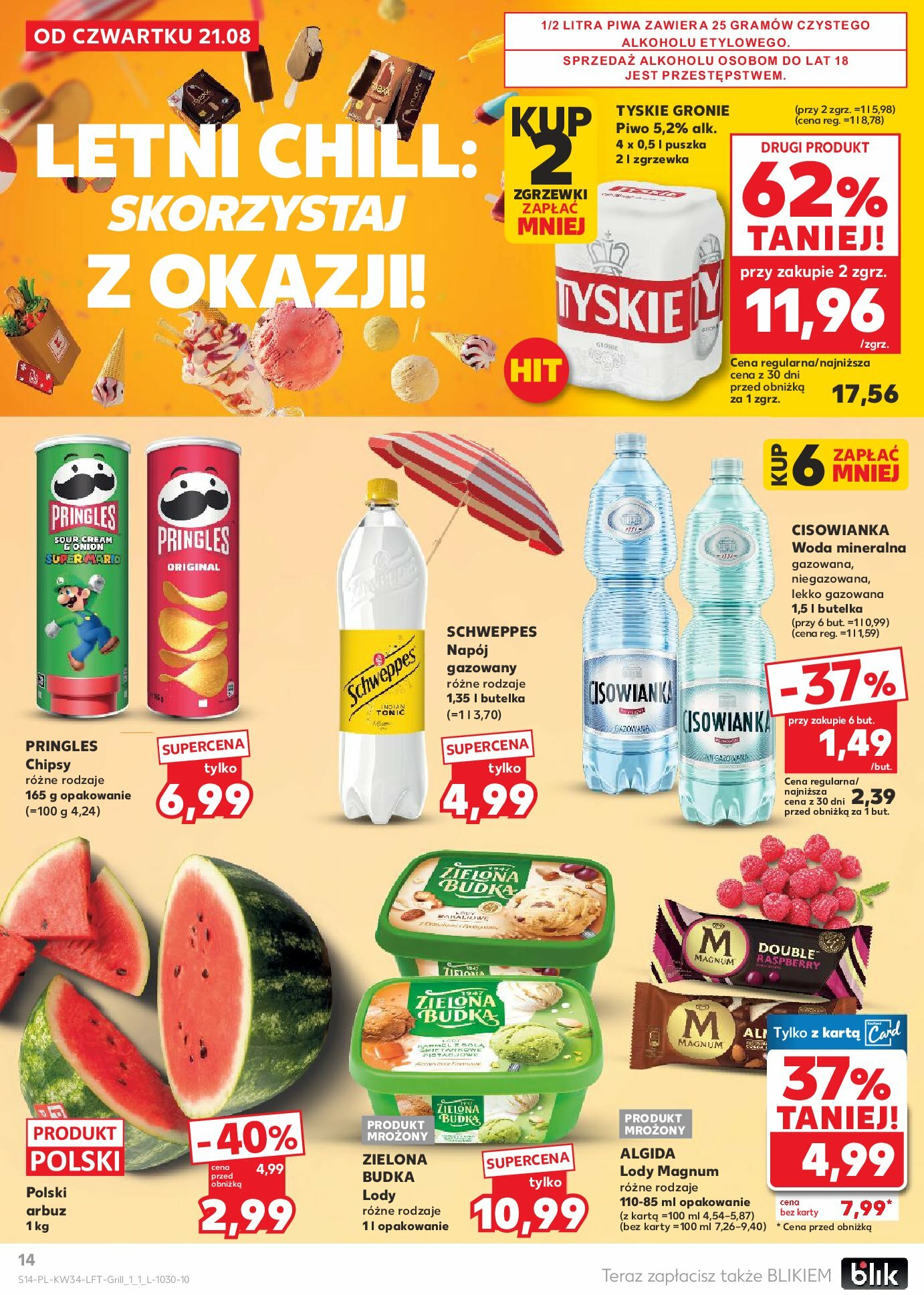 kaufland - Gazetka Kaufland - ważna od 21.08. do 27.08. - page: 14