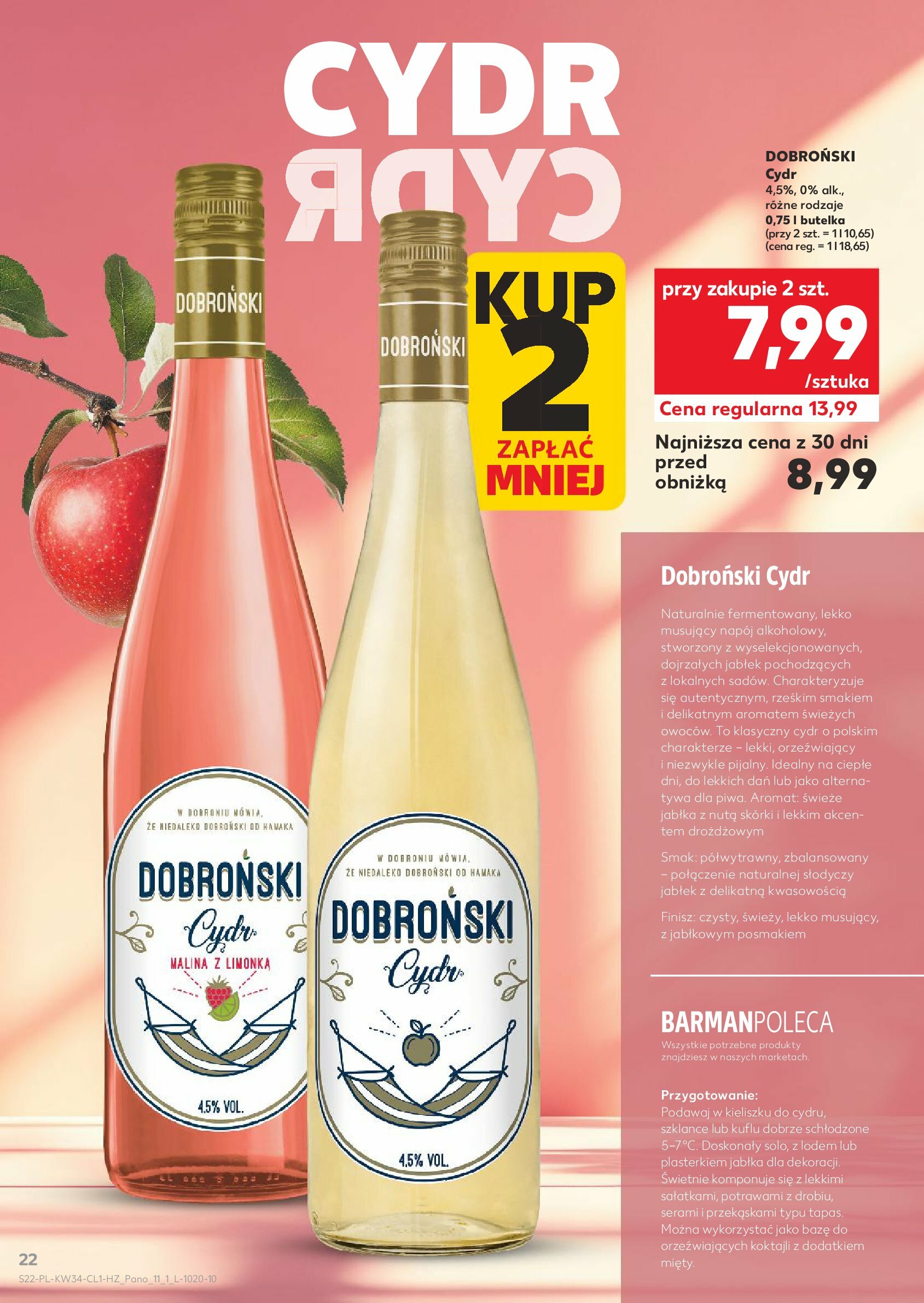 kaufland - Gazetka Kaufland - Barek - ważna od 21.08. do 03.09. - page: 22