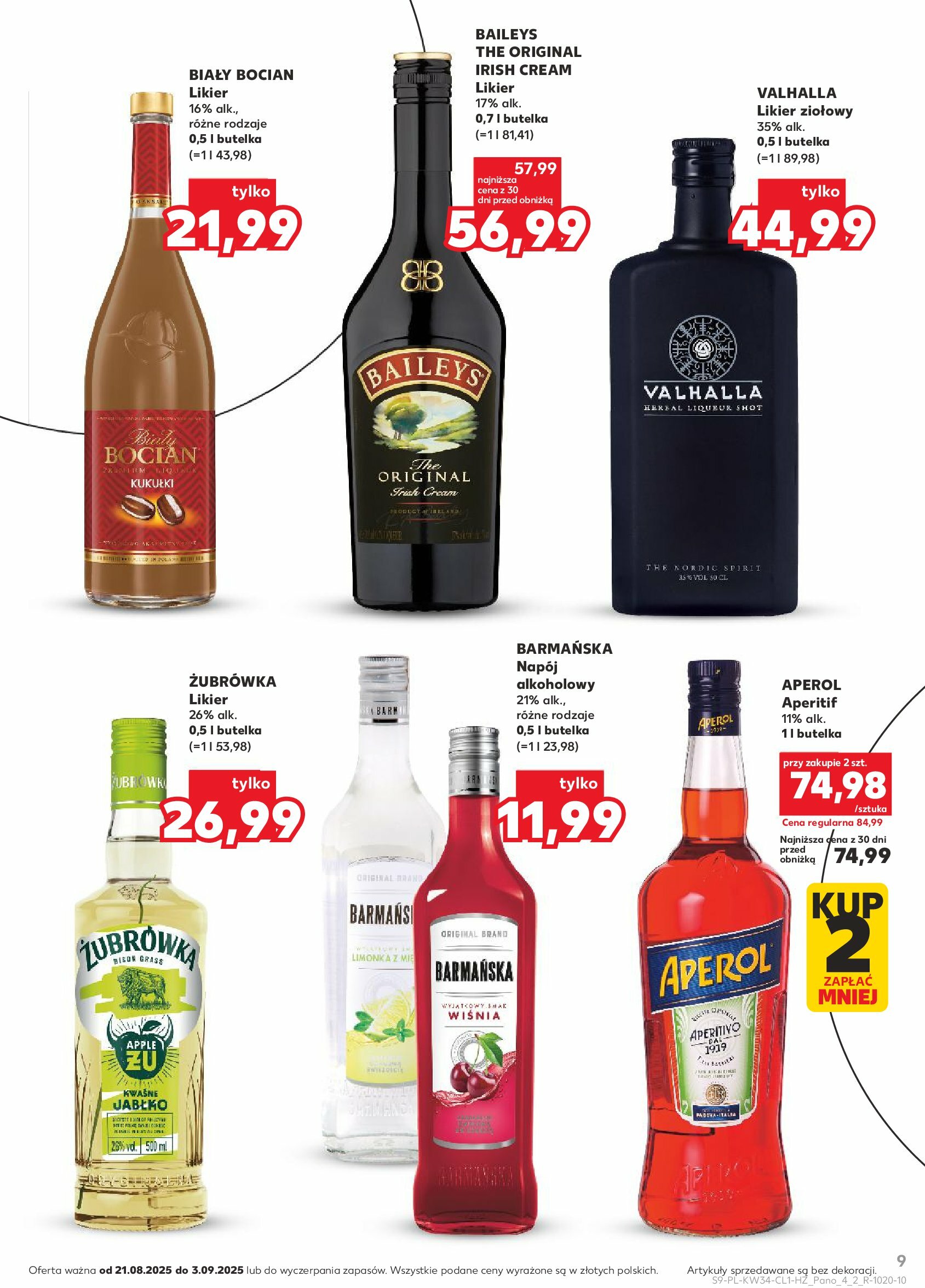kaufland - Gazetka Kaufland - Barek - ważna od 21.08. do 03.09. - page: 9