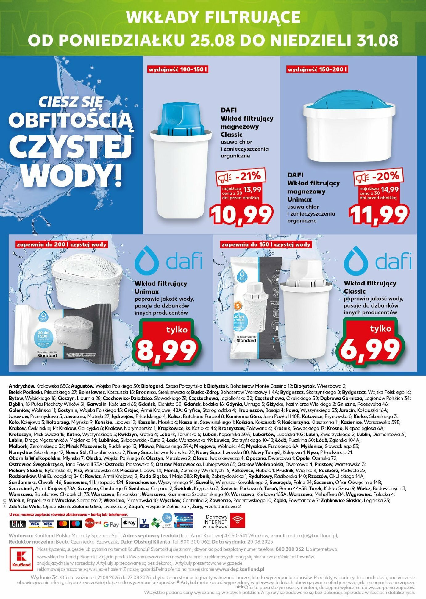 kaufland - Gazetka Kaufland - Mega Okazje - ważna od 21.08. do 27.08. - page: 20