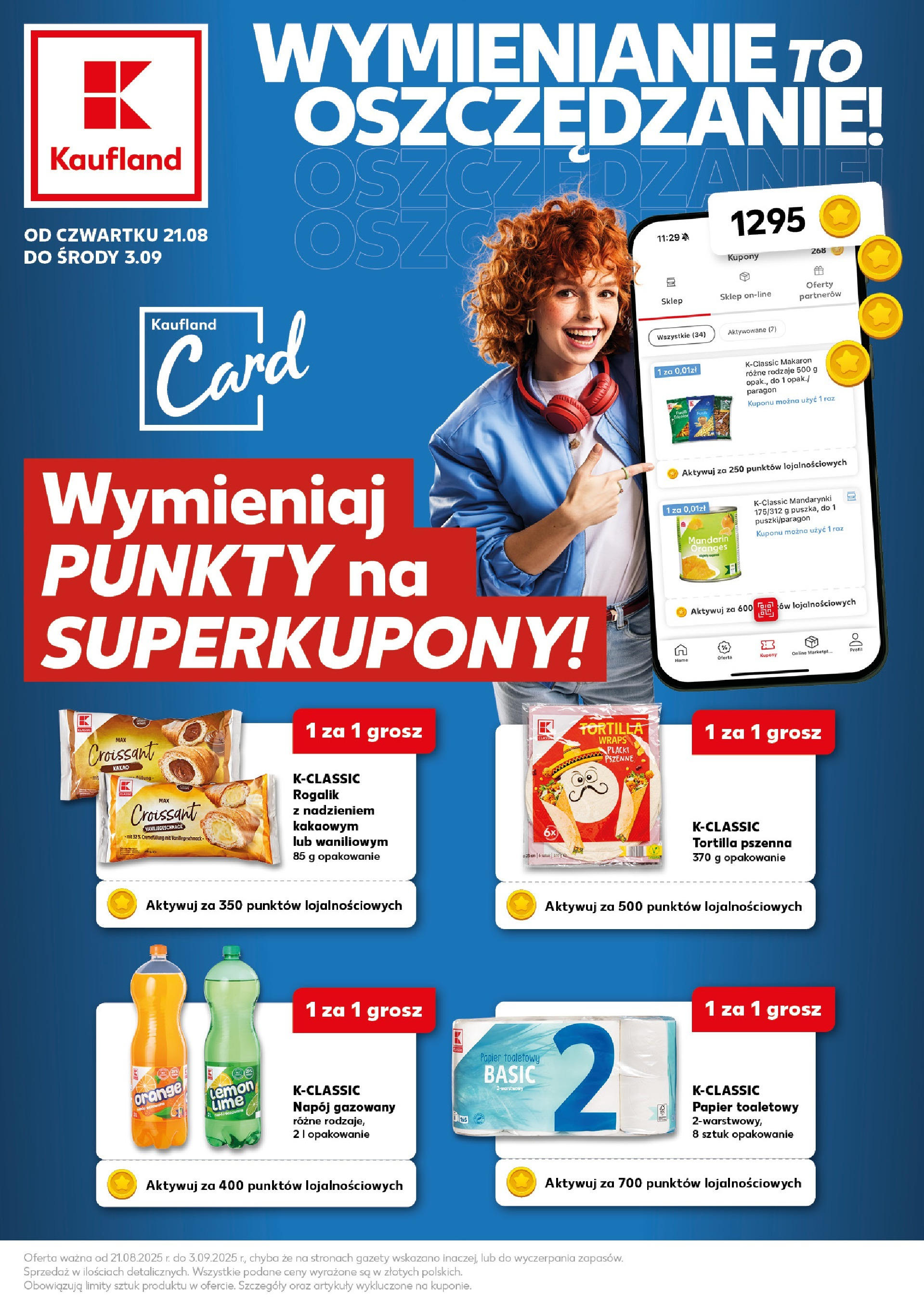 kaufland - Gazetka Kaufland - Superkupony - ważna od 21.08. do 03.09.