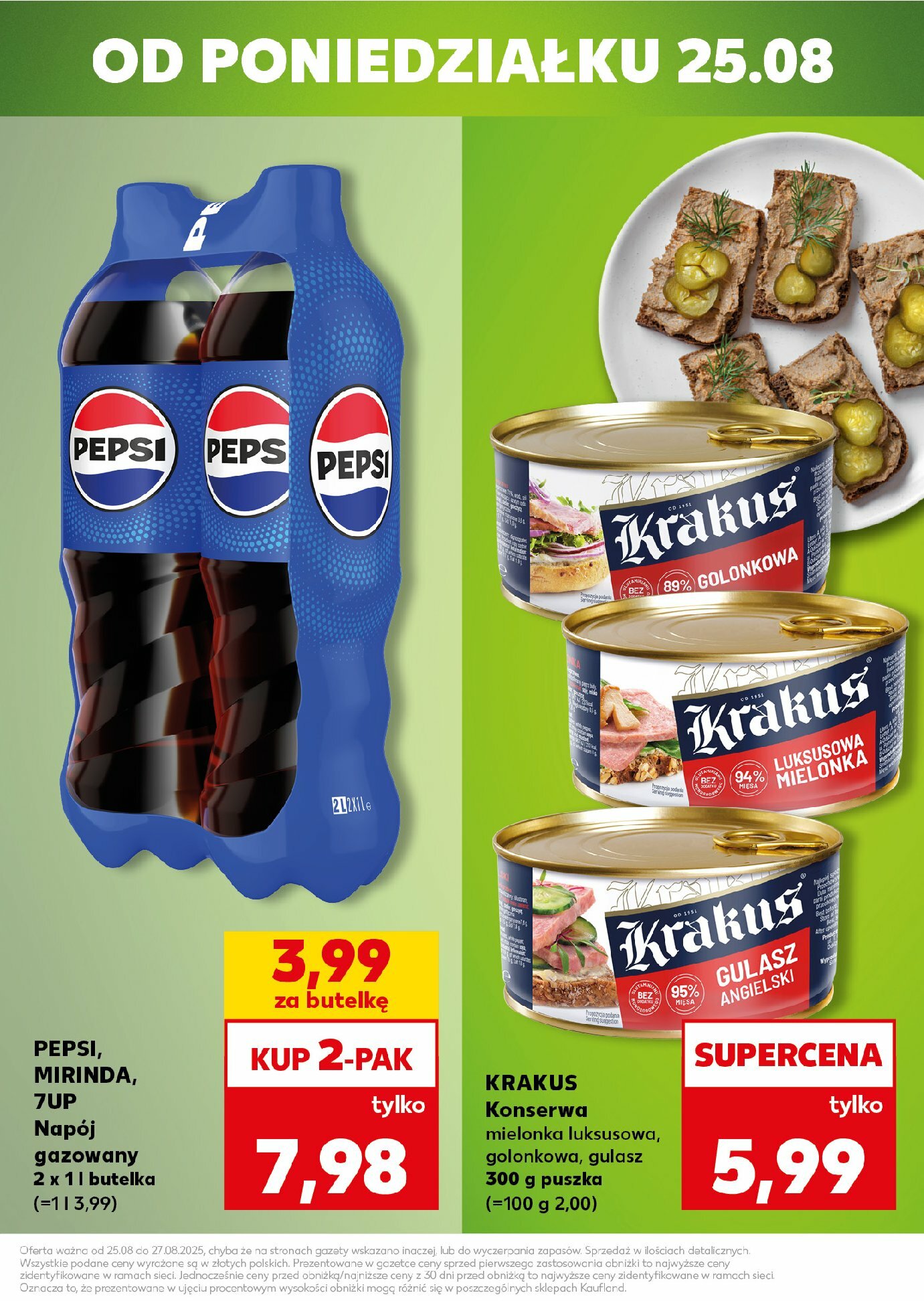 kaufland - Gazetka Kaufland - Mocny start - ważna od 25.08. do 27.08. - page: 3