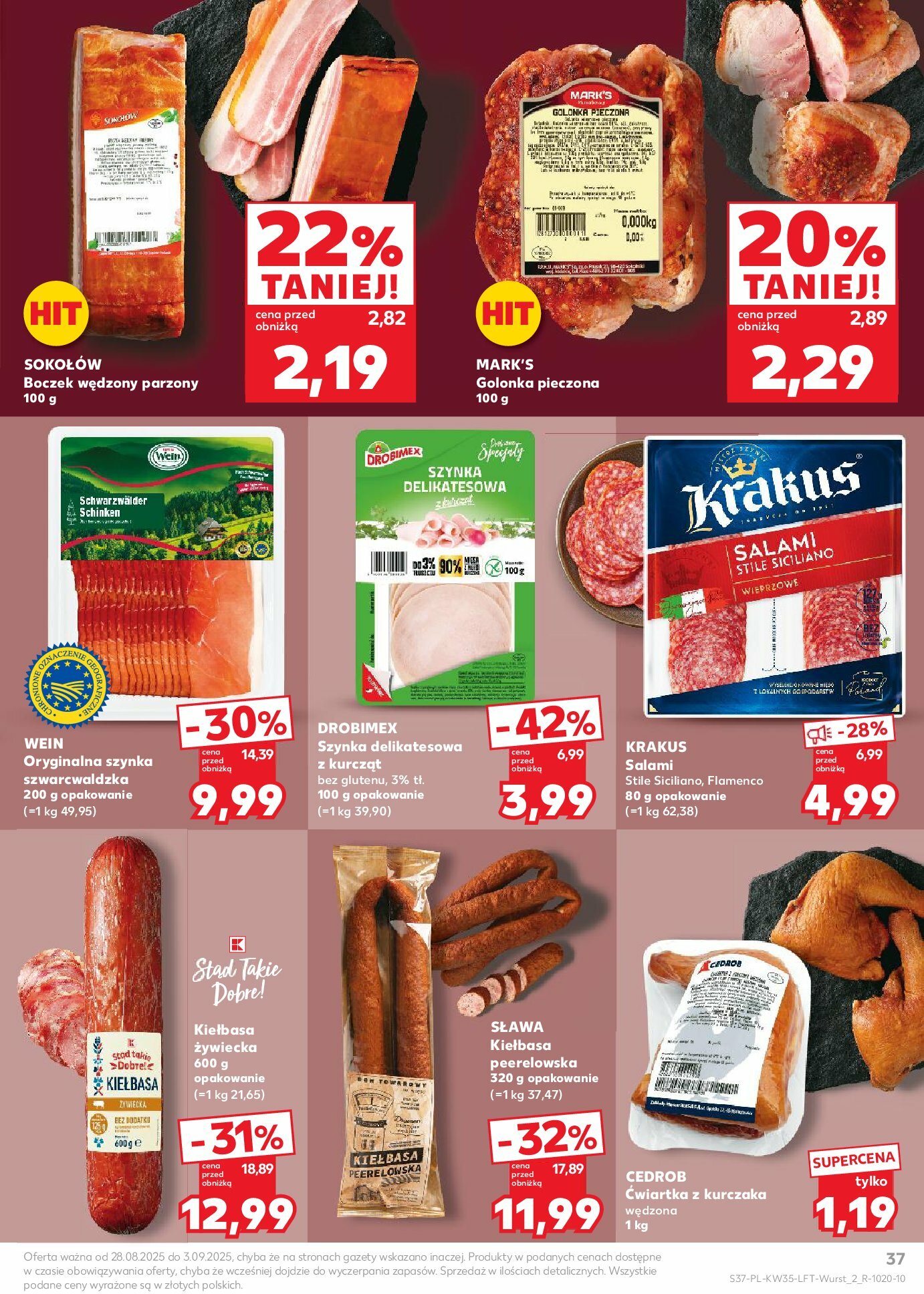 kaufland - Gazetka Kaufland - ważna od 28.08. do 03.09. - page: 37 kaufland - Gazetka Kaufland - ważna od 28.08. do 03.09. - page: 37