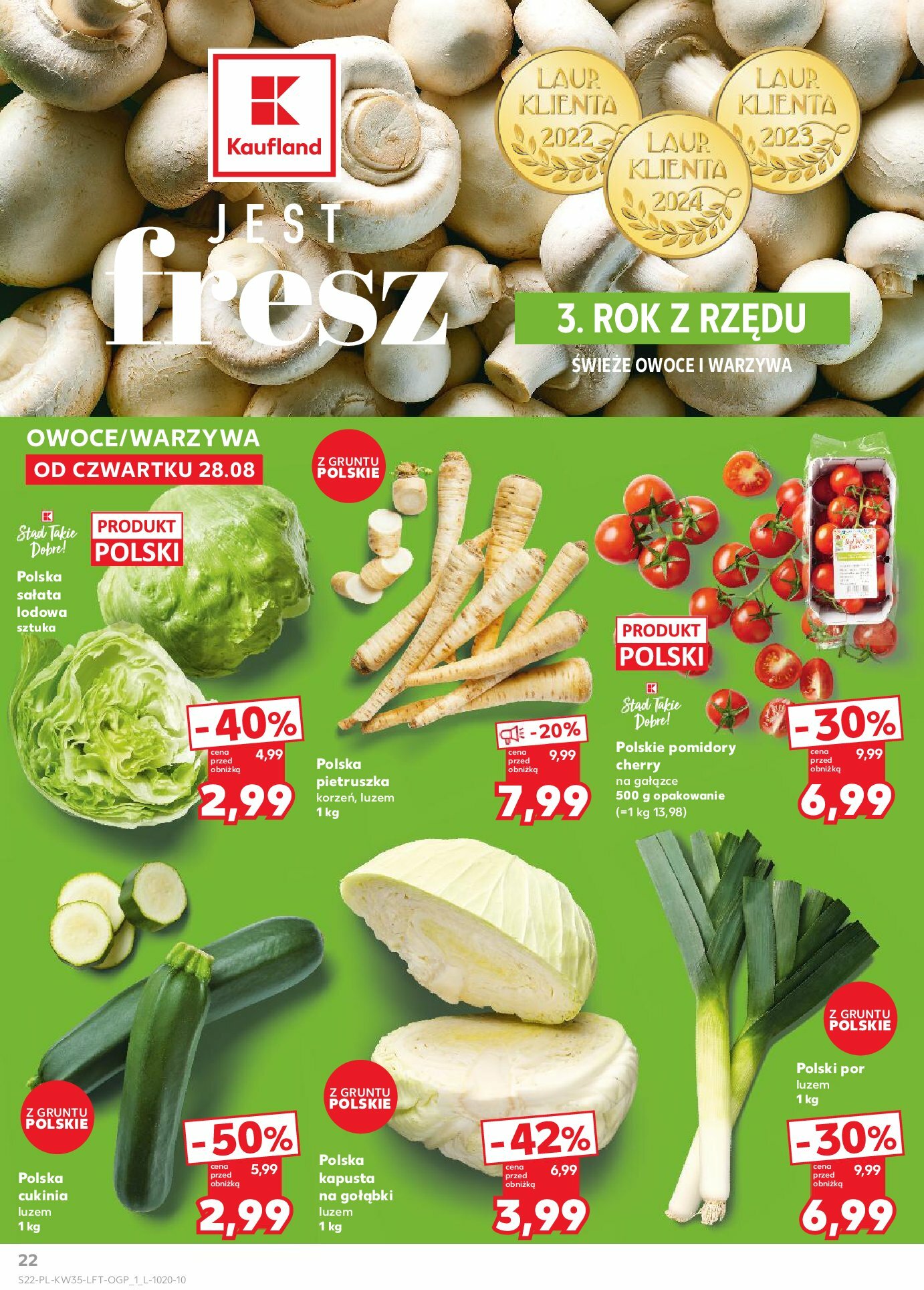 kaufland - Gazetka Kaufland - ważna od 28.08. do 03.09. - page: 22 kaufland - Gazetka Kaufland - ważna od 28.08. do 03.09. - page: 22
