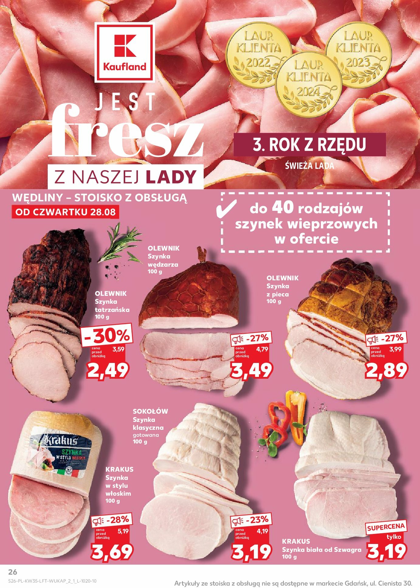 kaufland - Gazetka Kaufland - ważna od 28.08. do 03.09. - page: 26 kaufland - Gazetka Kaufland - ważna od 28.08. do 03.09. - page: 26