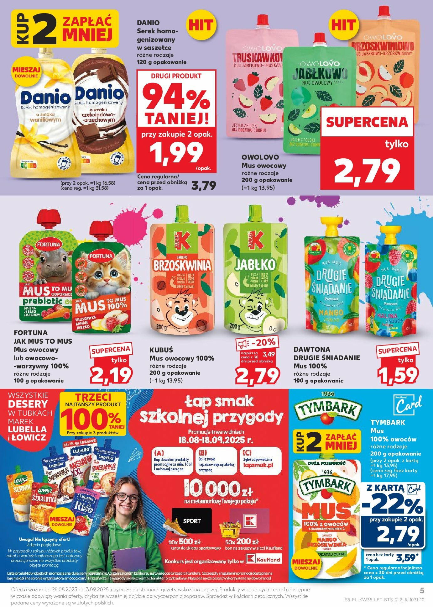 kaufland - Gazetka Kaufland - ważna od 28.08. do 03.09. - page: 5 kaufland - Gazetka Kaufland - ważna od 28.08. do 03.09. - page: 5