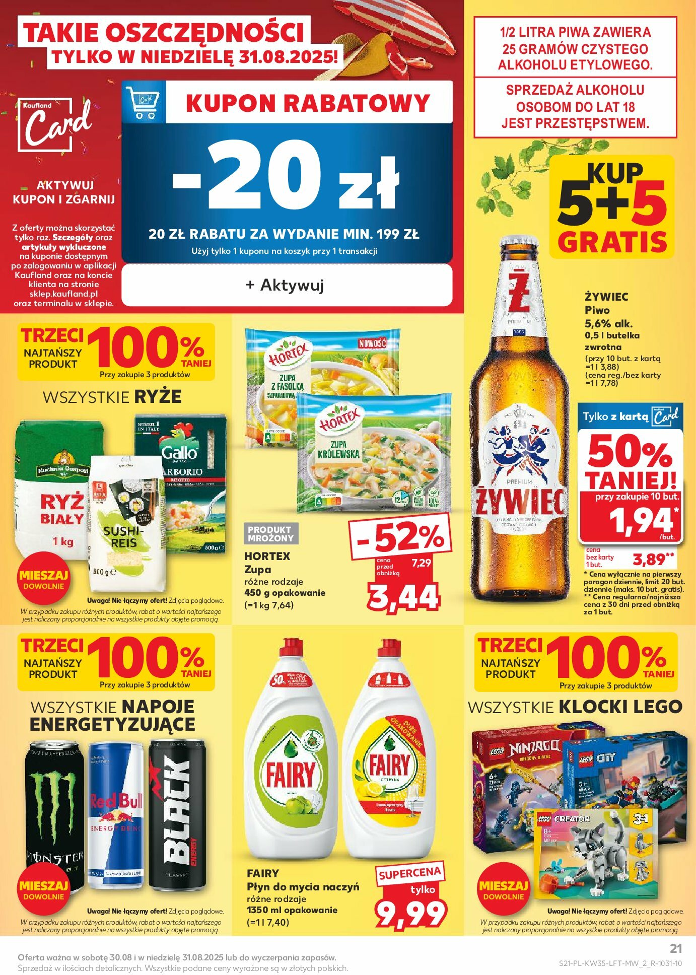 kaufland - Gazetka Kaufland - ważna od 28.08. do 03.09. - page: 21 kaufland - Gazetka Kaufland - ważna od 28.08. do 03.09. - page: 21
