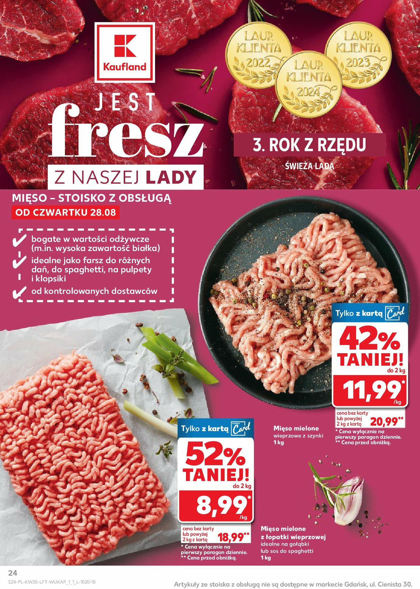 kaufland - Gazetka Kaufland - ważna od 28.08. do 03.09. - page: 24 kaufland - Gazetka Kaufland - ważna od 28.08. do 03.09. - page: 24