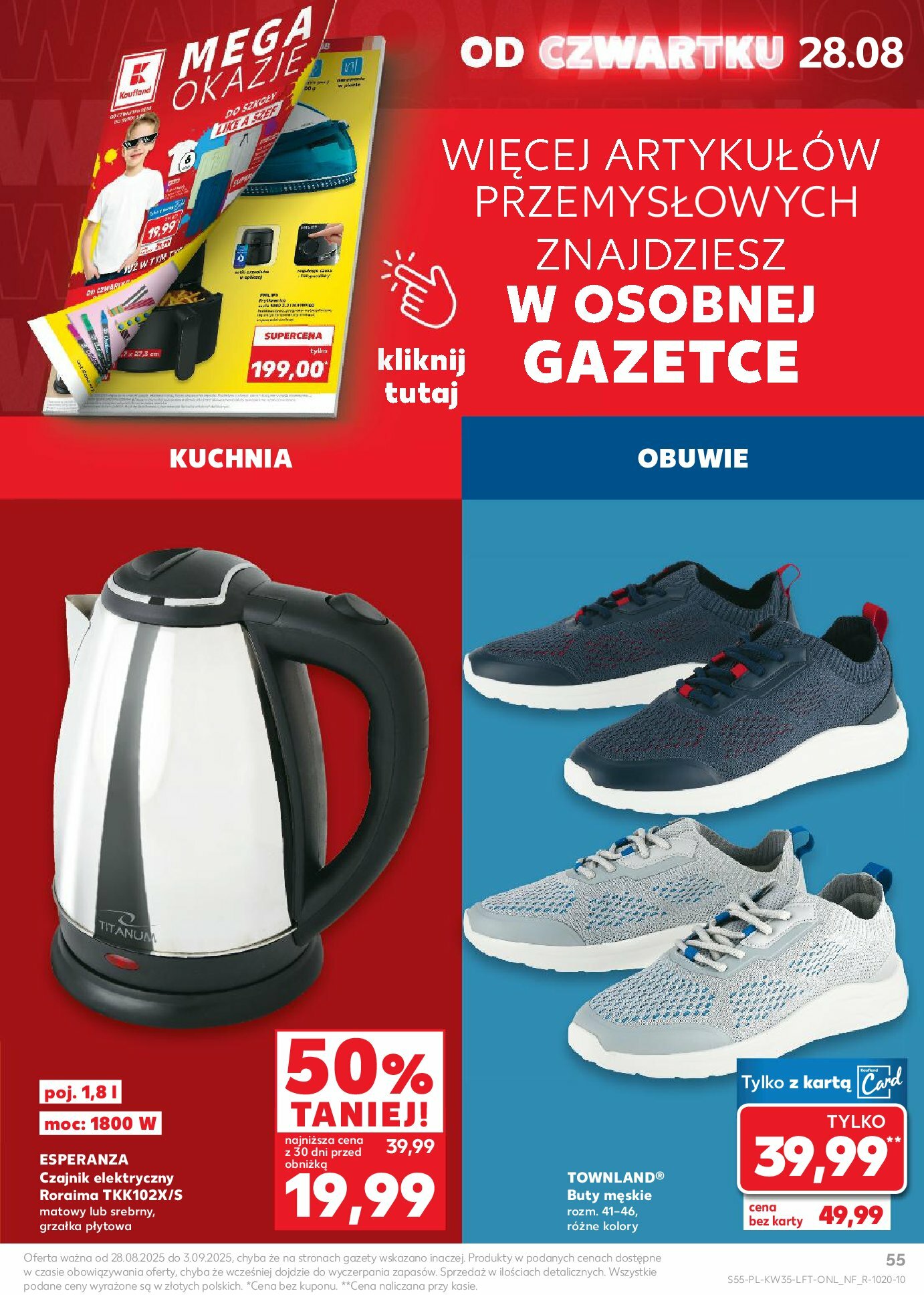 kaufland - Gazetka Kaufland - ważna od 28.08. do 03.09. - page: 55 kaufland - Gazetka Kaufland - ważna od 28.08. do 03.09. - page: 55