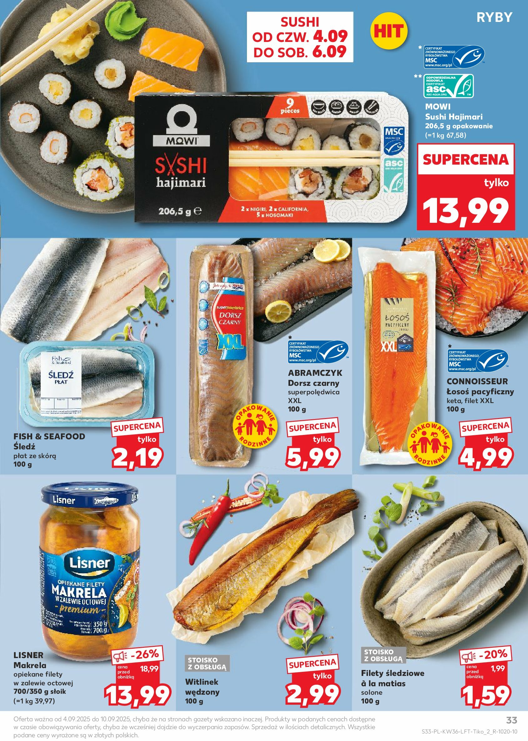 kaufland - Gazetka Kaufland - ważna od 04.09. do 10.09. - page: 33 kaufland - Gazetka Kaufland - ważna od 04.09. do 10.09. - page: 33