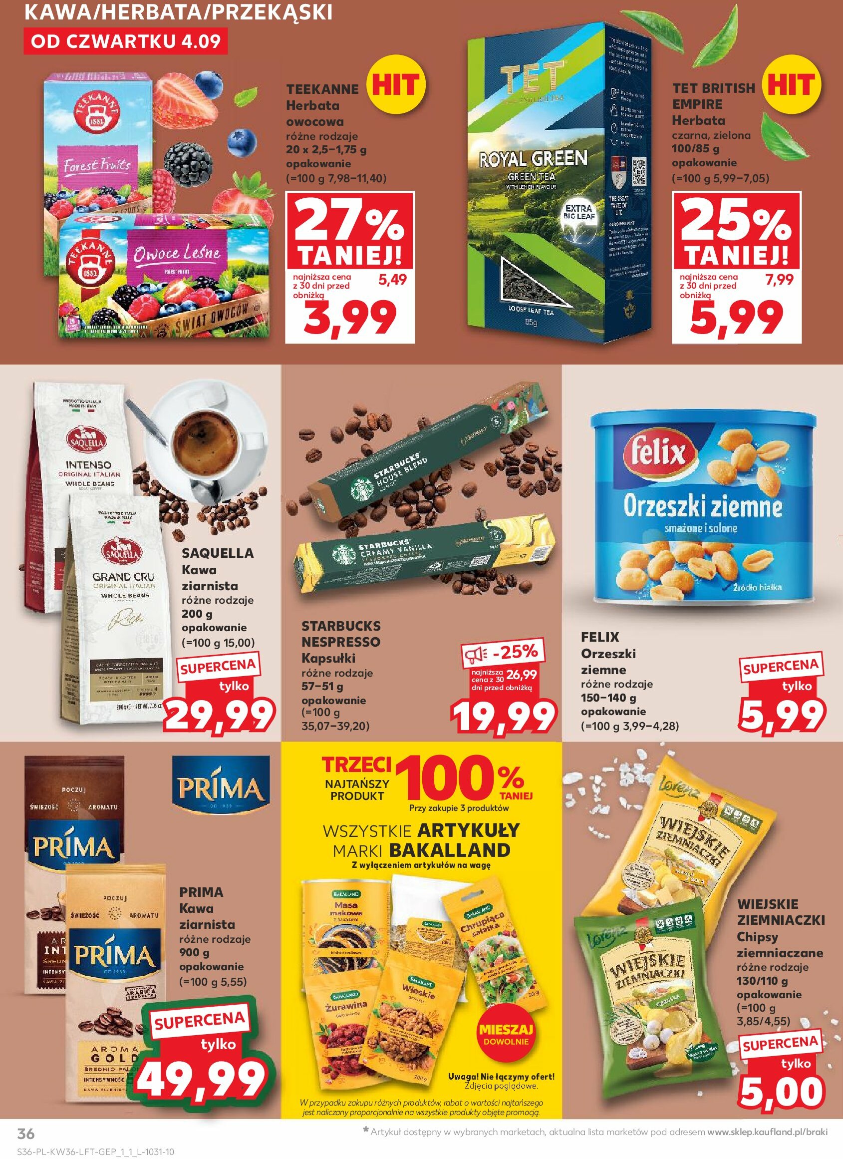 kaufland - Gazetka Kaufland - ważna od 04.09. do 10.09. - page: 36 kaufland - Gazetka Kaufland - ważna od 04.09. do 10.09. - page: 36