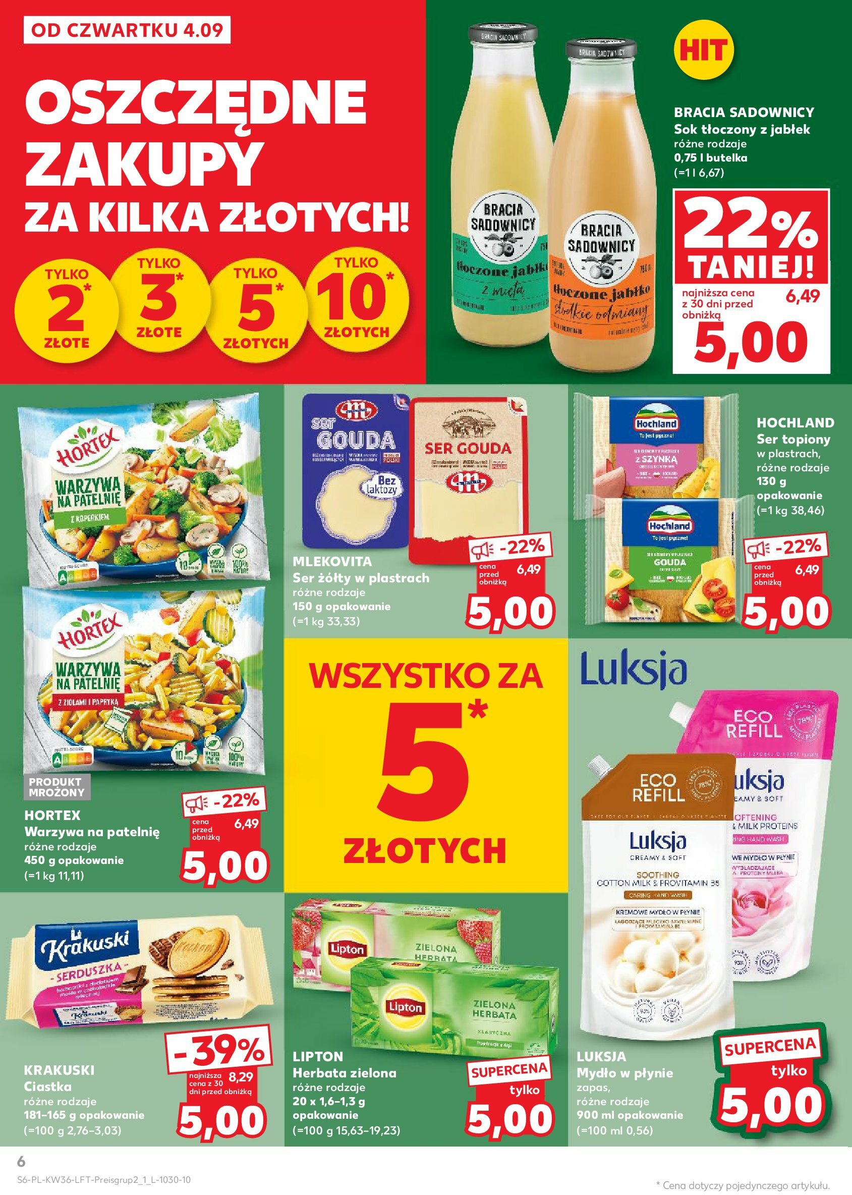 kaufland - Gazetka Kaufland - ważna od 04.09. do 10.09. - page: 6 kaufland - Gazetka Kaufland - ważna od 04.09. do 10.09. - page: 6