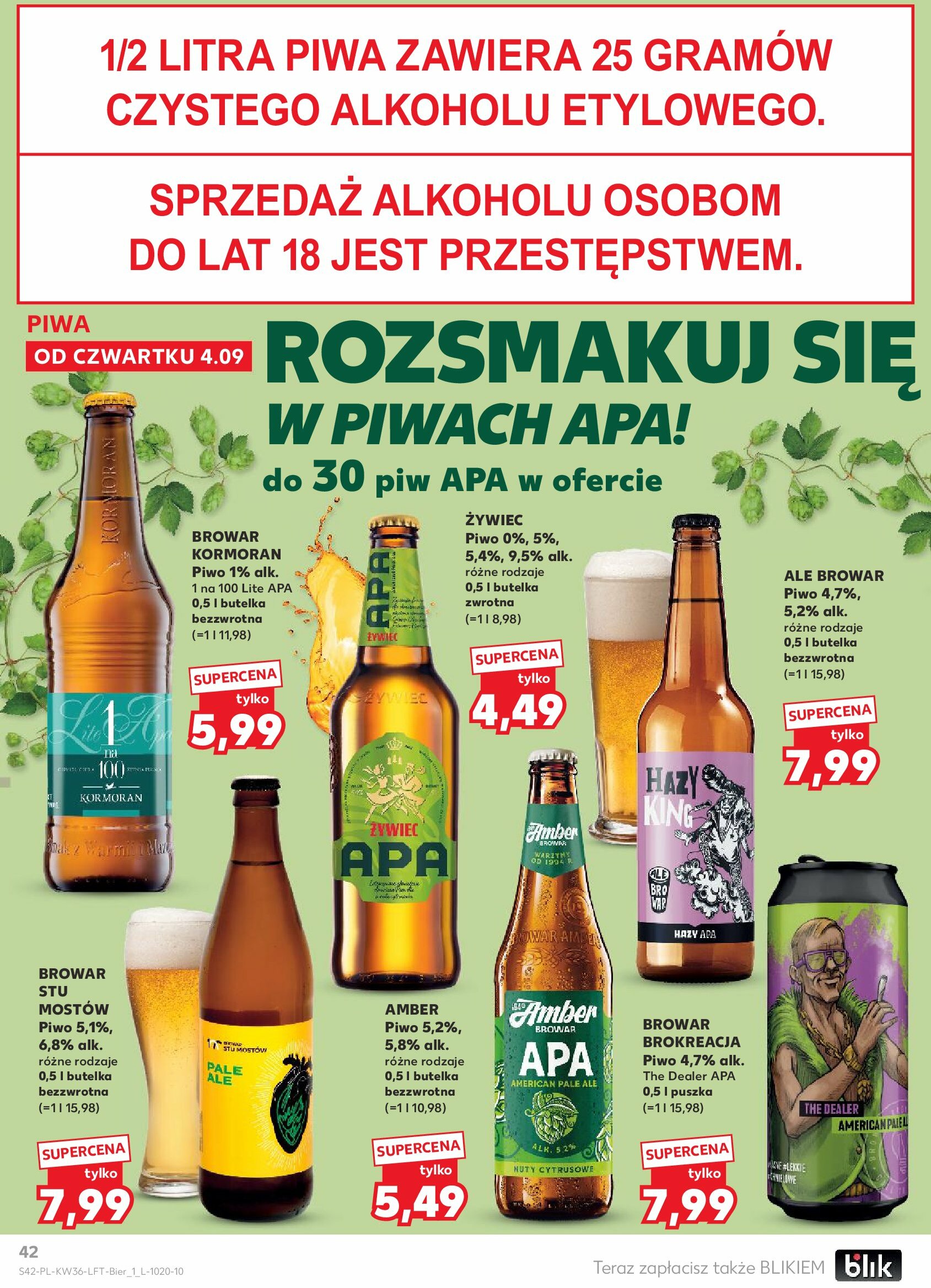 kaufland - Gazetka Kaufland - ważna od 04.09. do 10.09. - page: 42 kaufland - Gazetka Kaufland - ważna od 04.09. do 10.09. - page: 42