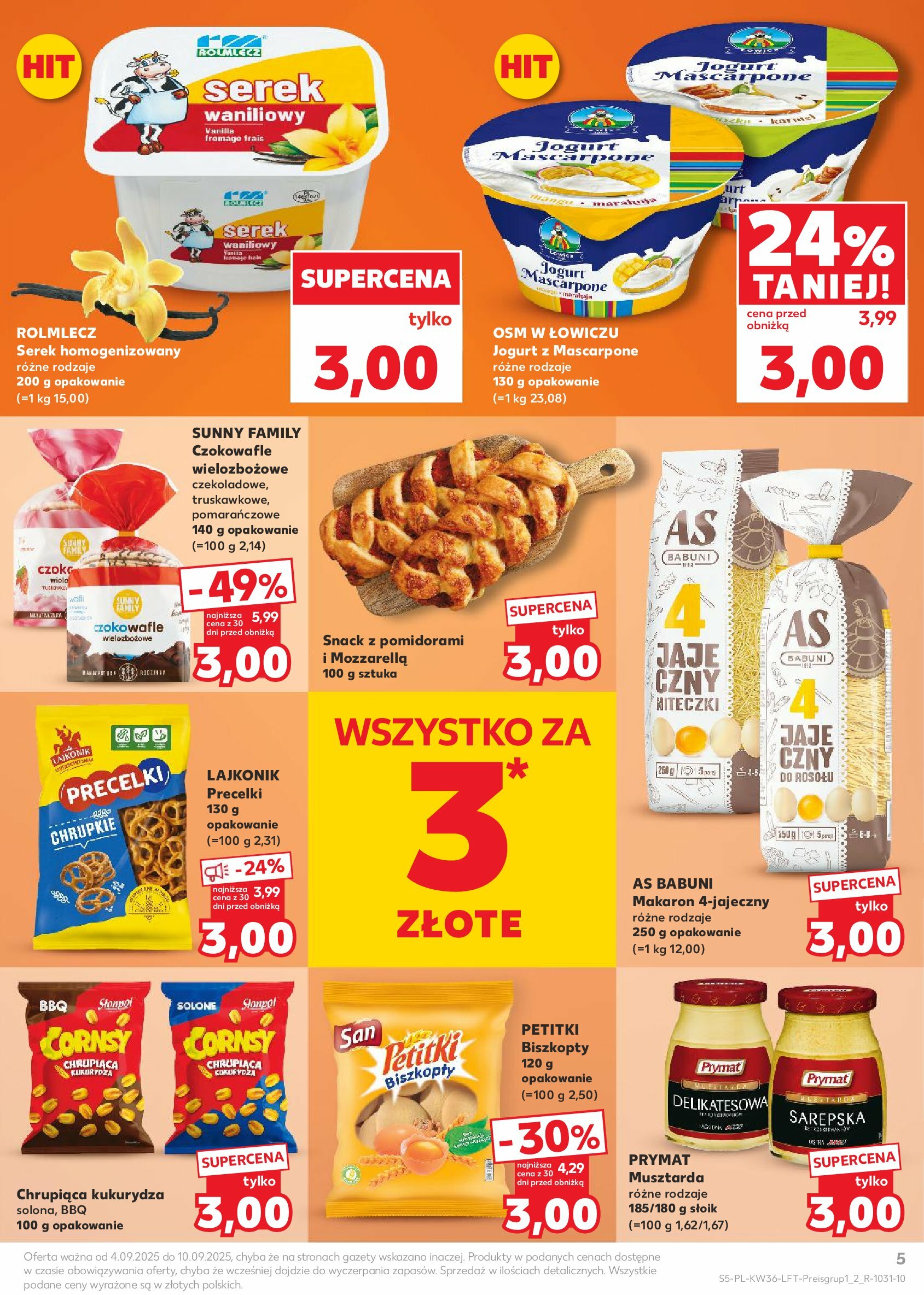 kaufland - Gazetka Kaufland - ważna od 04.09. do 10.09. - page: 5 kaufland - Gazetka Kaufland - ważna od 04.09. do 10.09. - page: 5