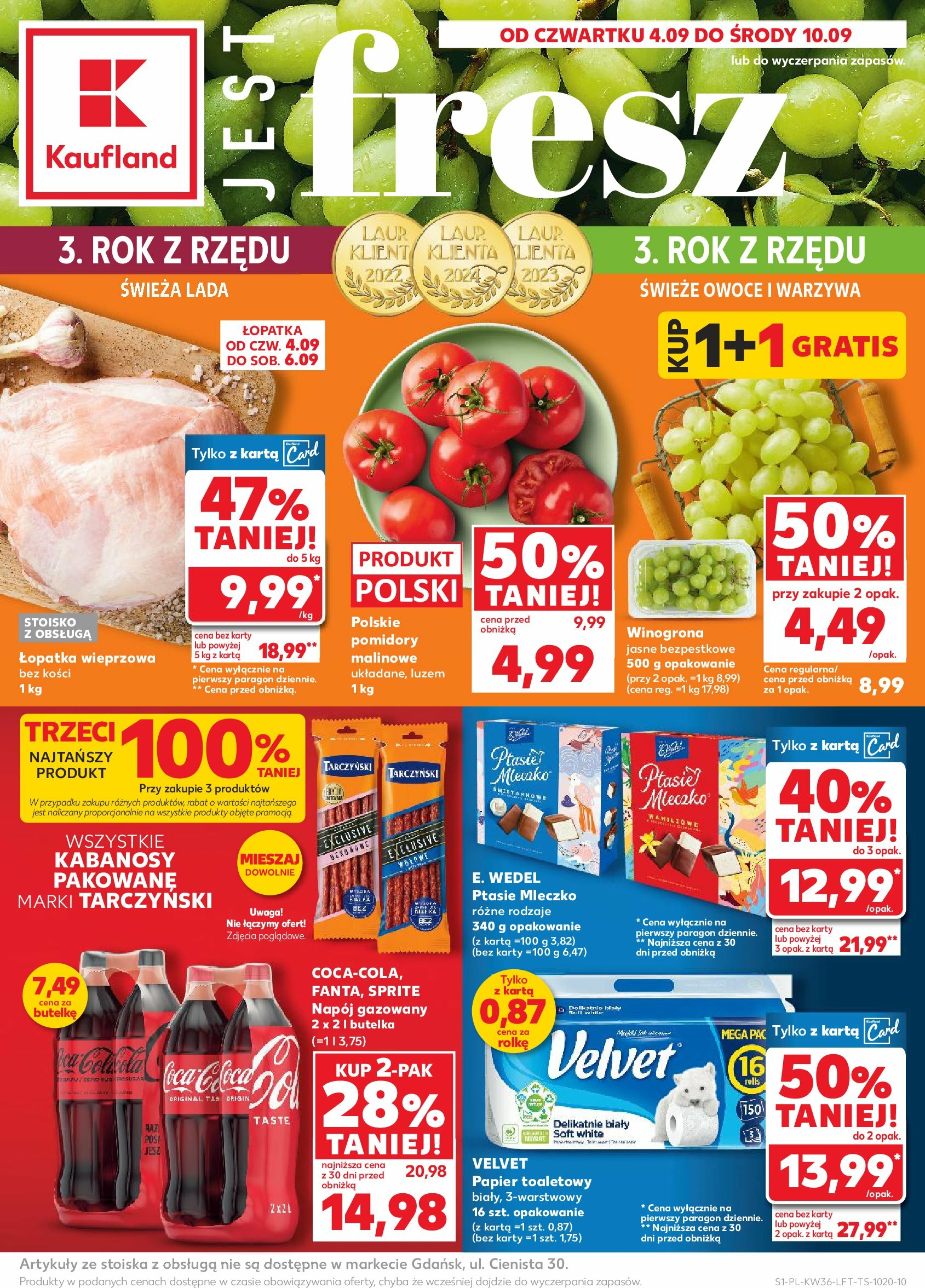 kaufland - Gazetka Kaufland - ważna od 04.09. do 10.09.