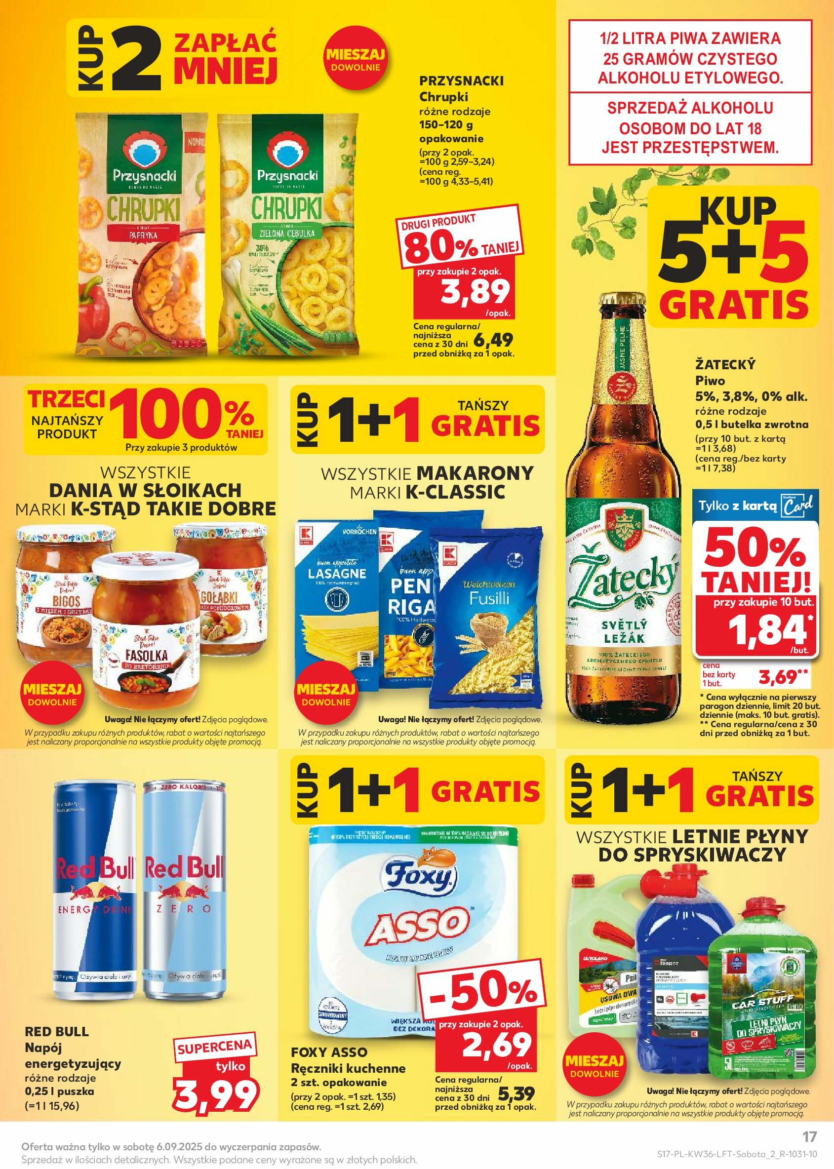 kaufland - Gazetka Kaufland - ważna od 04.09. do 10.09. - page: 17 kaufland - Gazetka Kaufland - ważna od 04.09. do 10.09. - page: 17