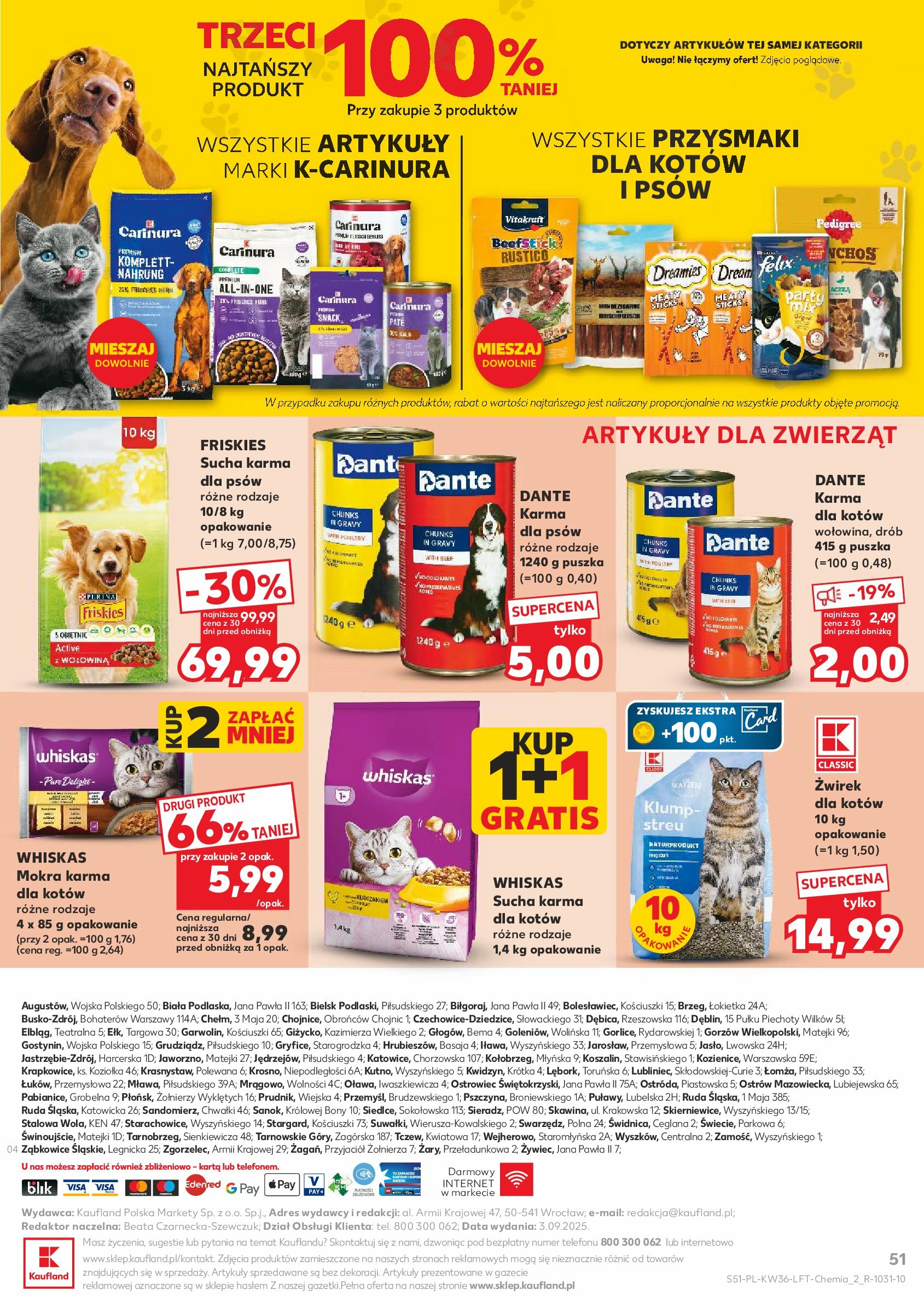 kaufland - Gazetka Kaufland - ważna od 04.09. do 10.09. - page: 51 kaufland - Gazetka Kaufland - ważna od 04.09. do 10.09. - page: 51