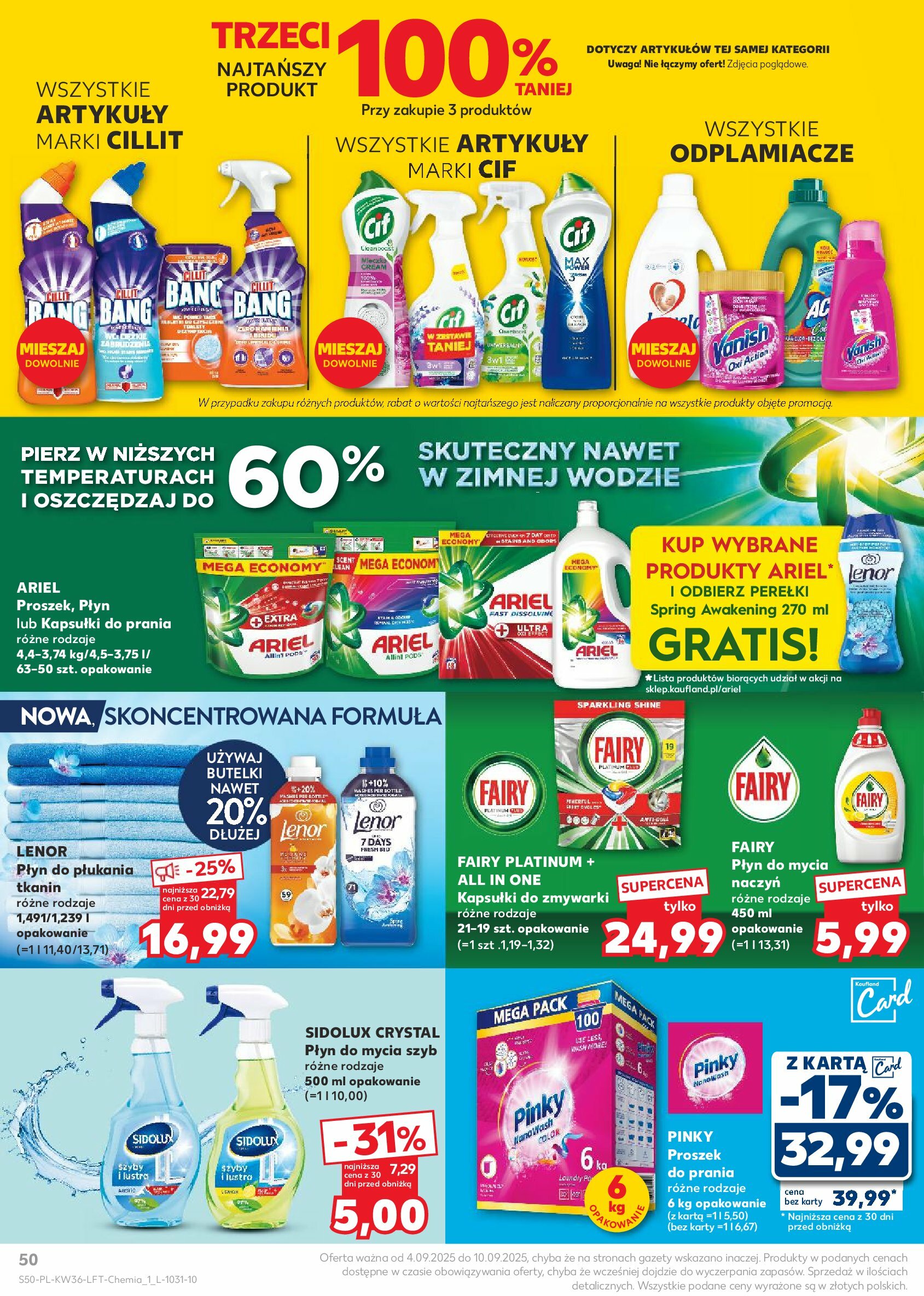 kaufland - Gazetka Kaufland - ważna od 04.09. do 10.09. - page: 50 kaufland - Gazetka Kaufland - ważna od 04.09. do 10.09. - page: 50