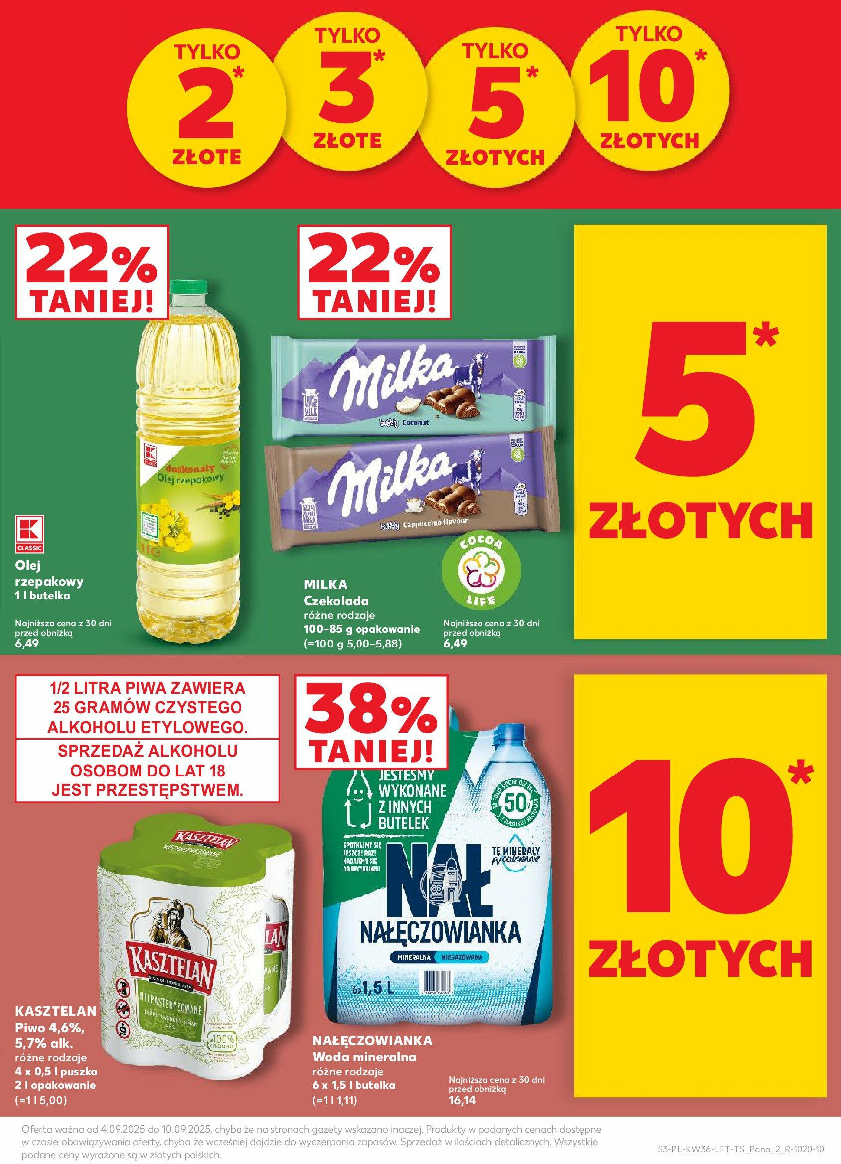 kaufland - Gazetka Kaufland - ważna od 04.09. do 10.09. - page: 3 kaufland - Gazetka Kaufland - ważna od 04.09. do 10.09. - page: 3