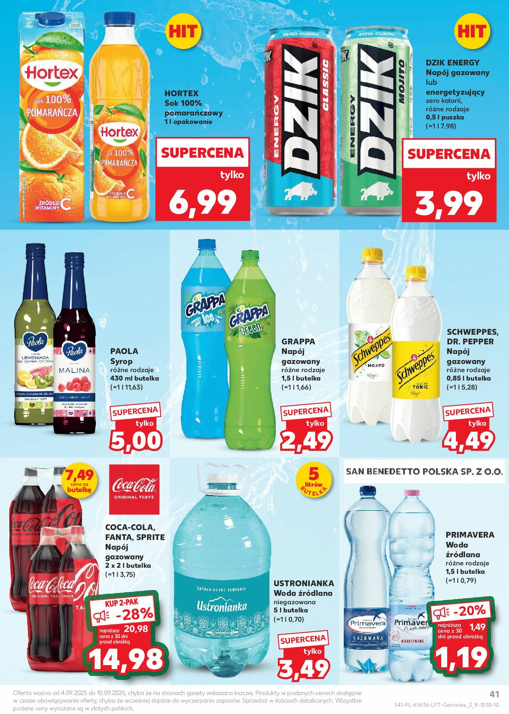 kaufland - Gazetka Kaufland - ważna od 04.09. do 10.09. - page: 41 kaufland - Gazetka Kaufland - ważna od 04.09. do 10.09. - page: 41