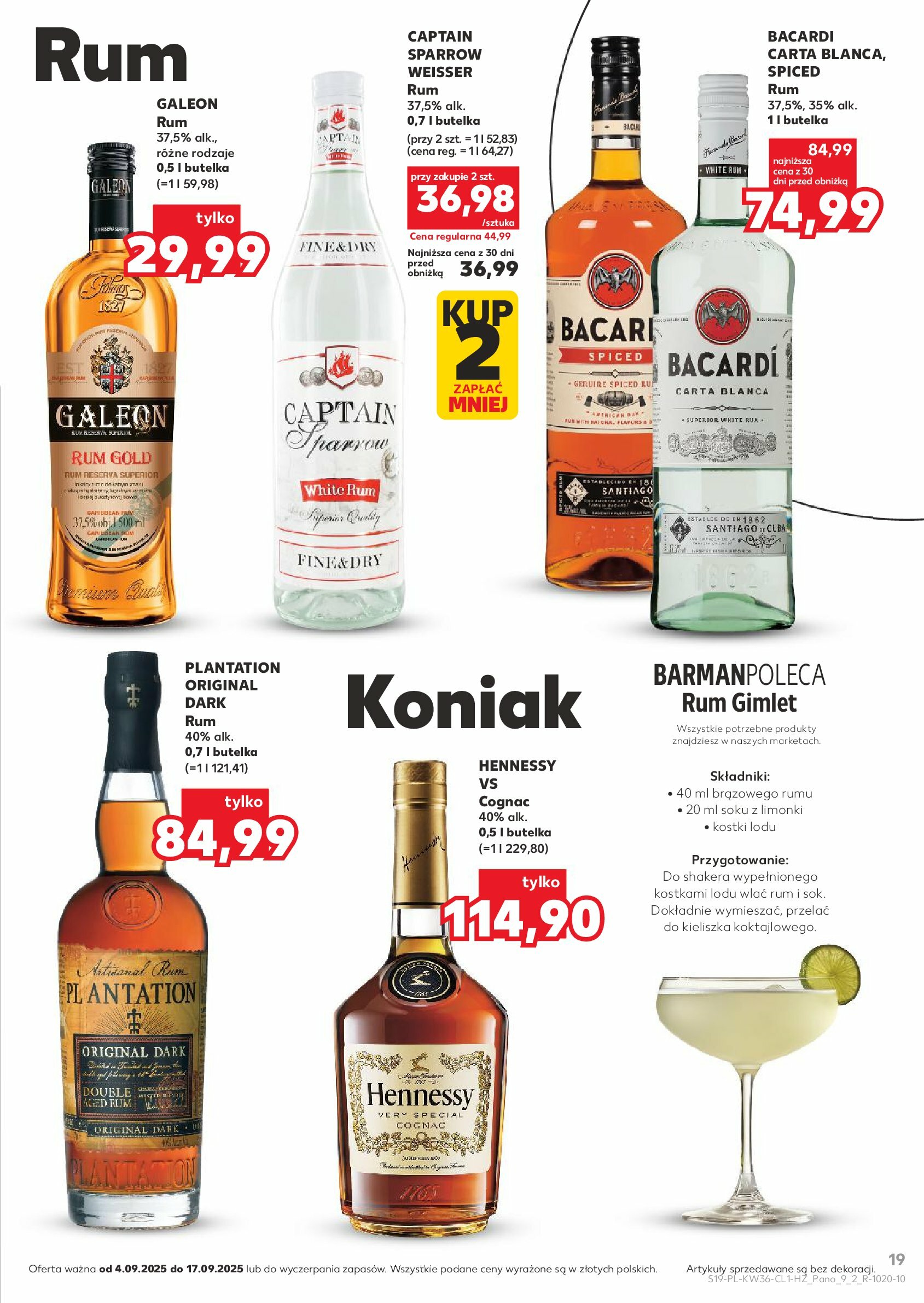 kaufland - Gazetka Kaufland - Barek - ważna od 04.09. do 17.09. - page: 19